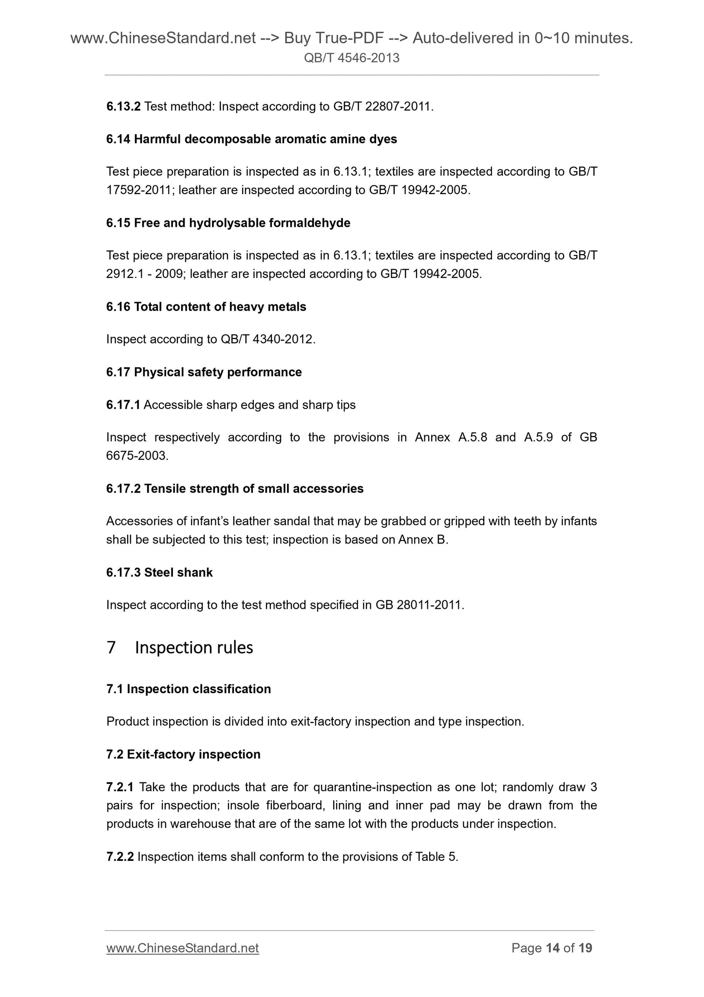 QB/T 4546-2013 Page 9
