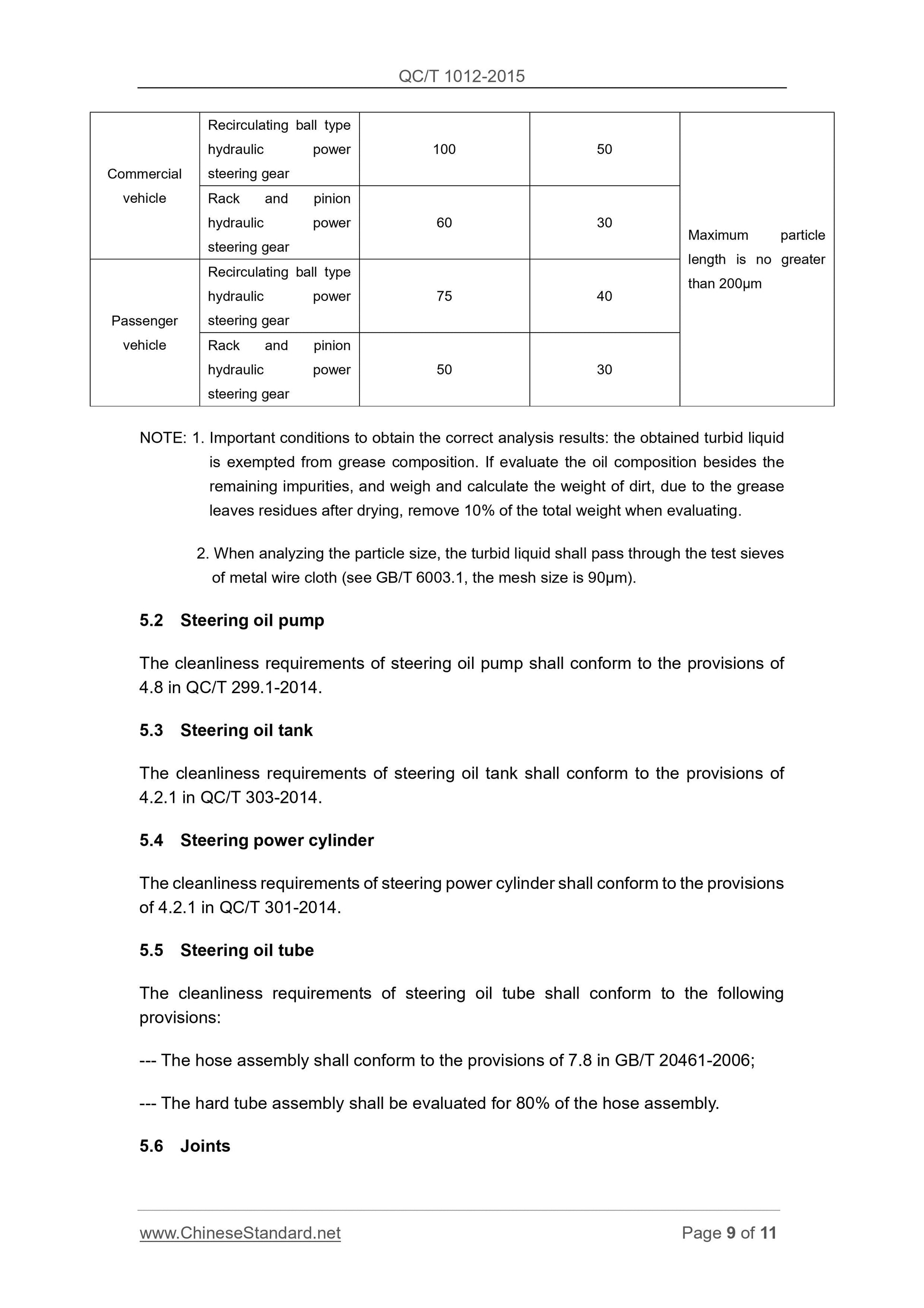 QC/T 1012-2015 Page 9