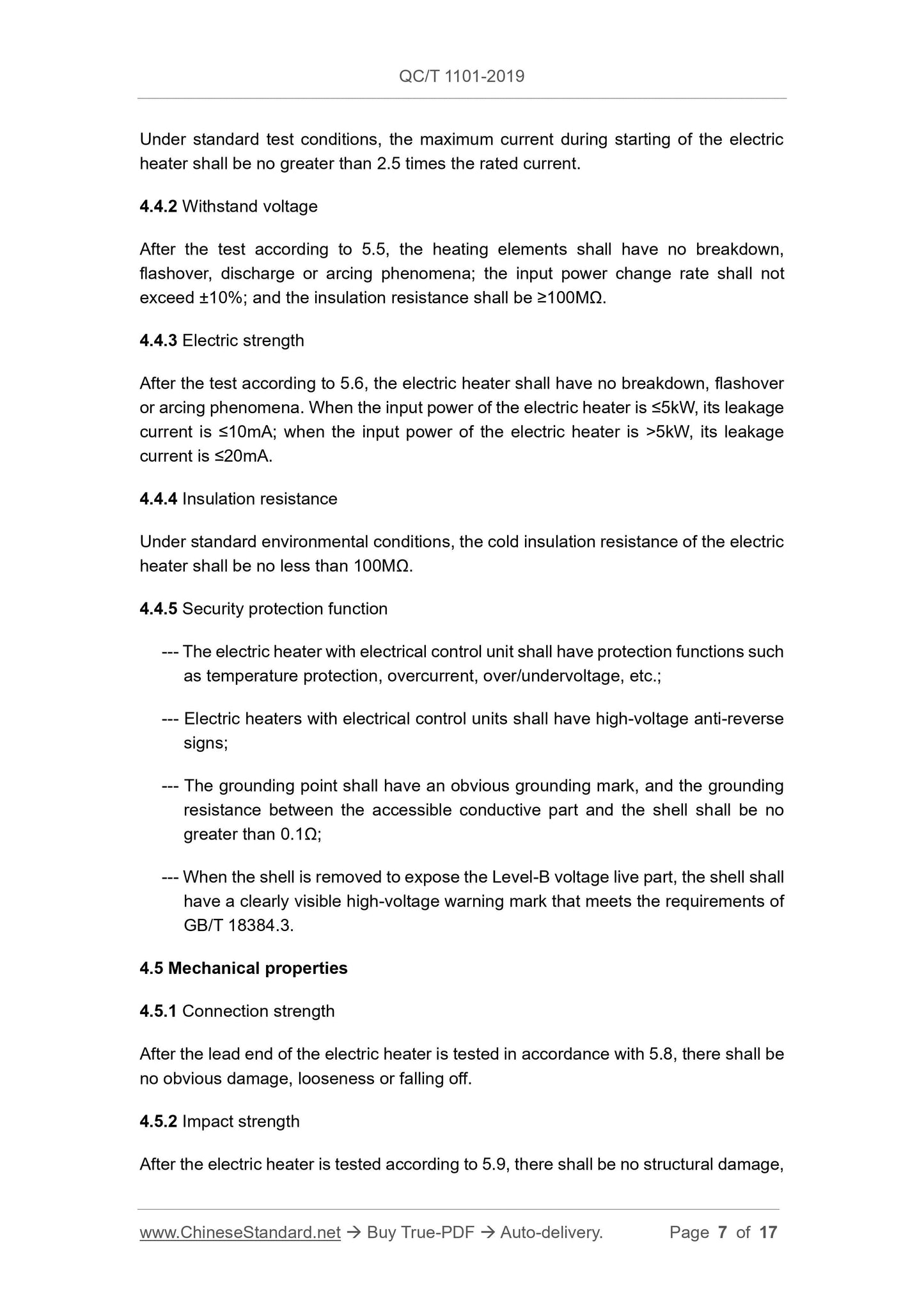 QC/T 1101-2019 Page 7