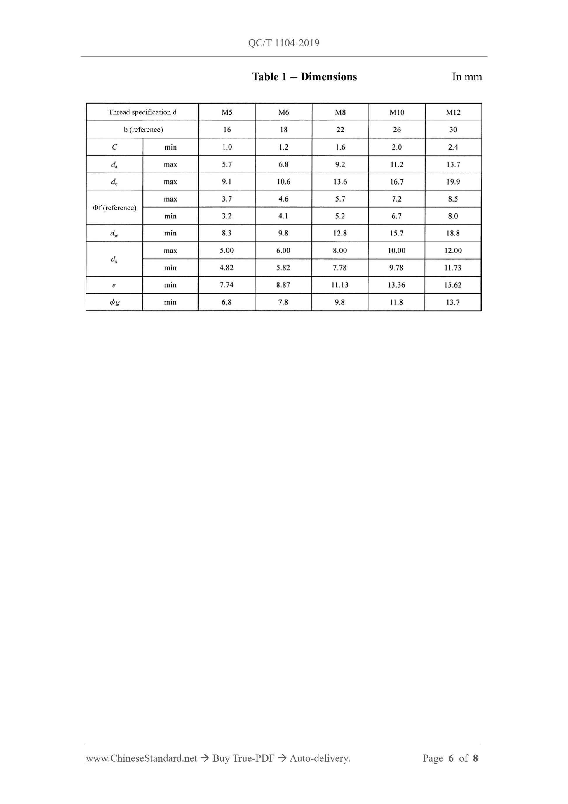 QC/T 1104-2019 Page 6