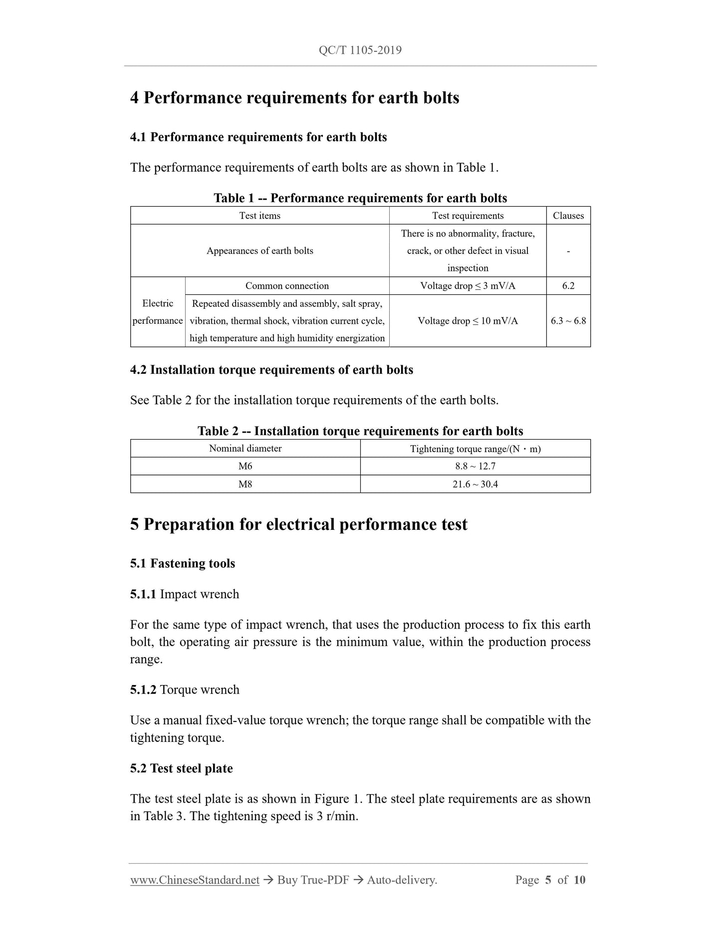 QC/T 1105-2019 Page 5