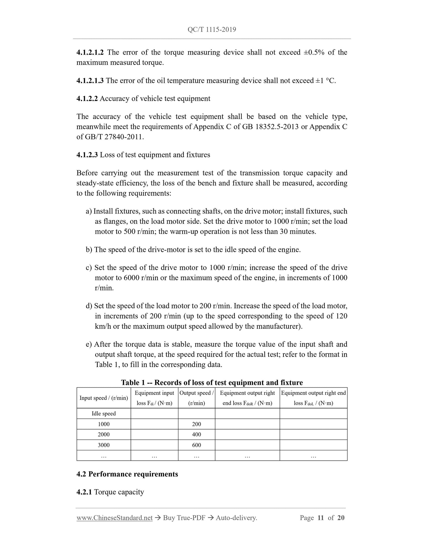 QC/T 1115-2019 Page 11
