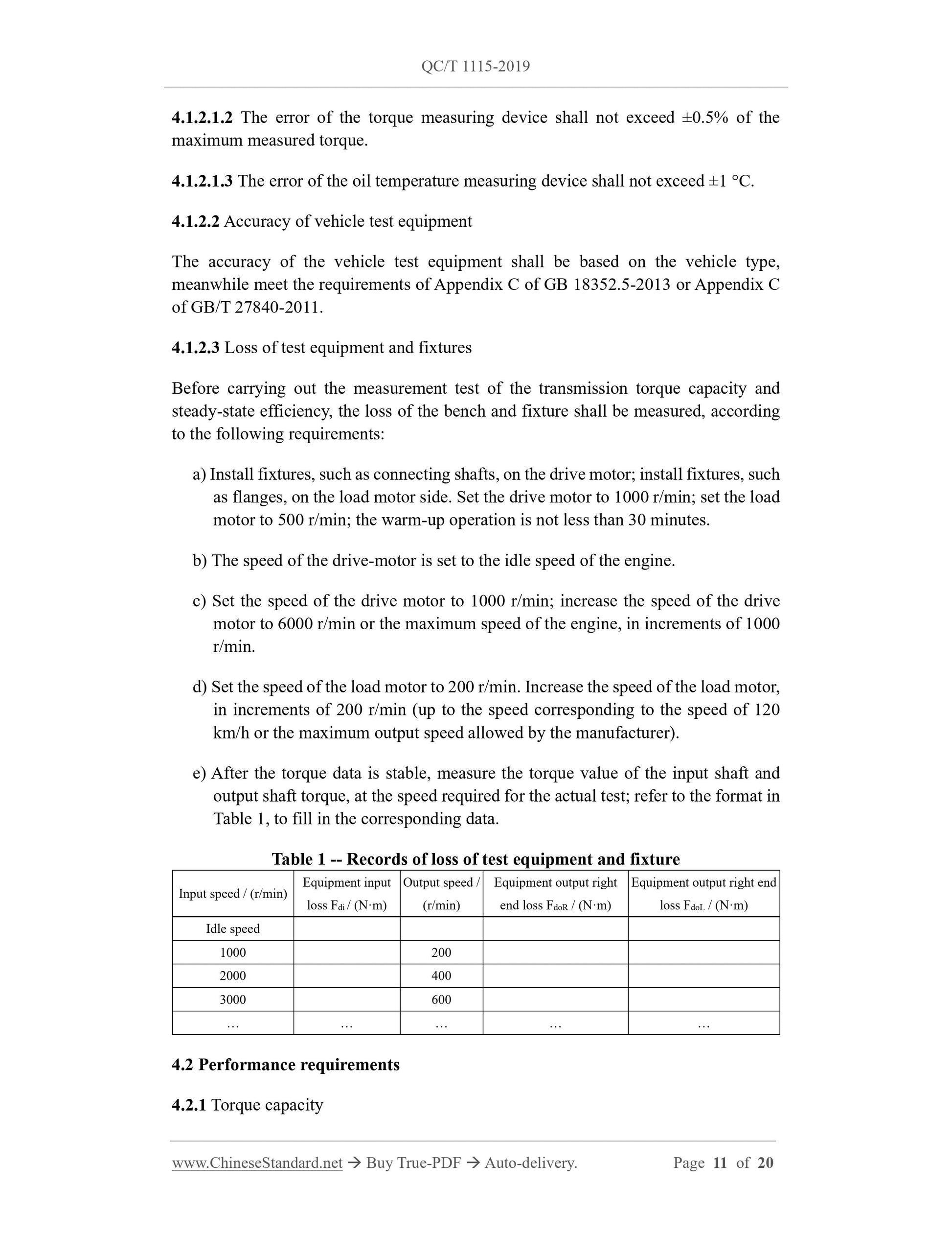 QC/T 1115-2019 Page 11