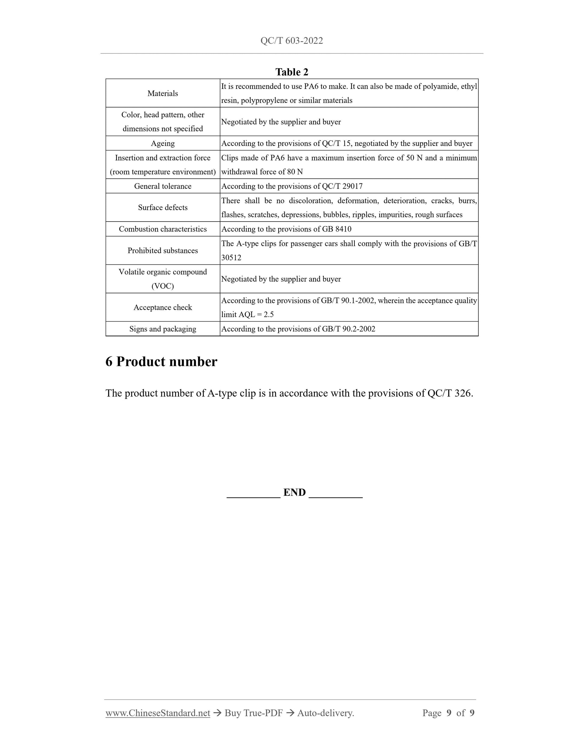 QC/T 603-2022 Page 9