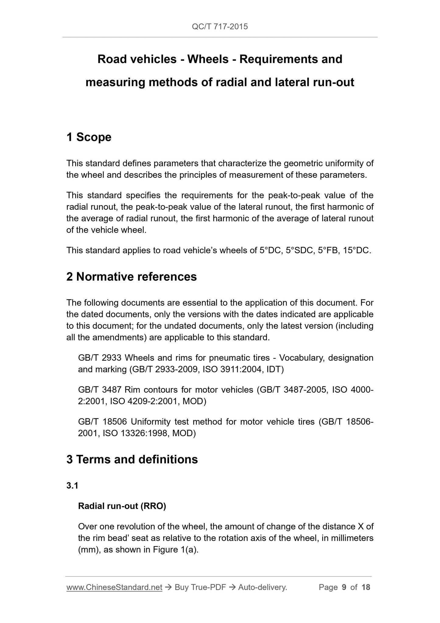 QC/T 717-2015 Page 9