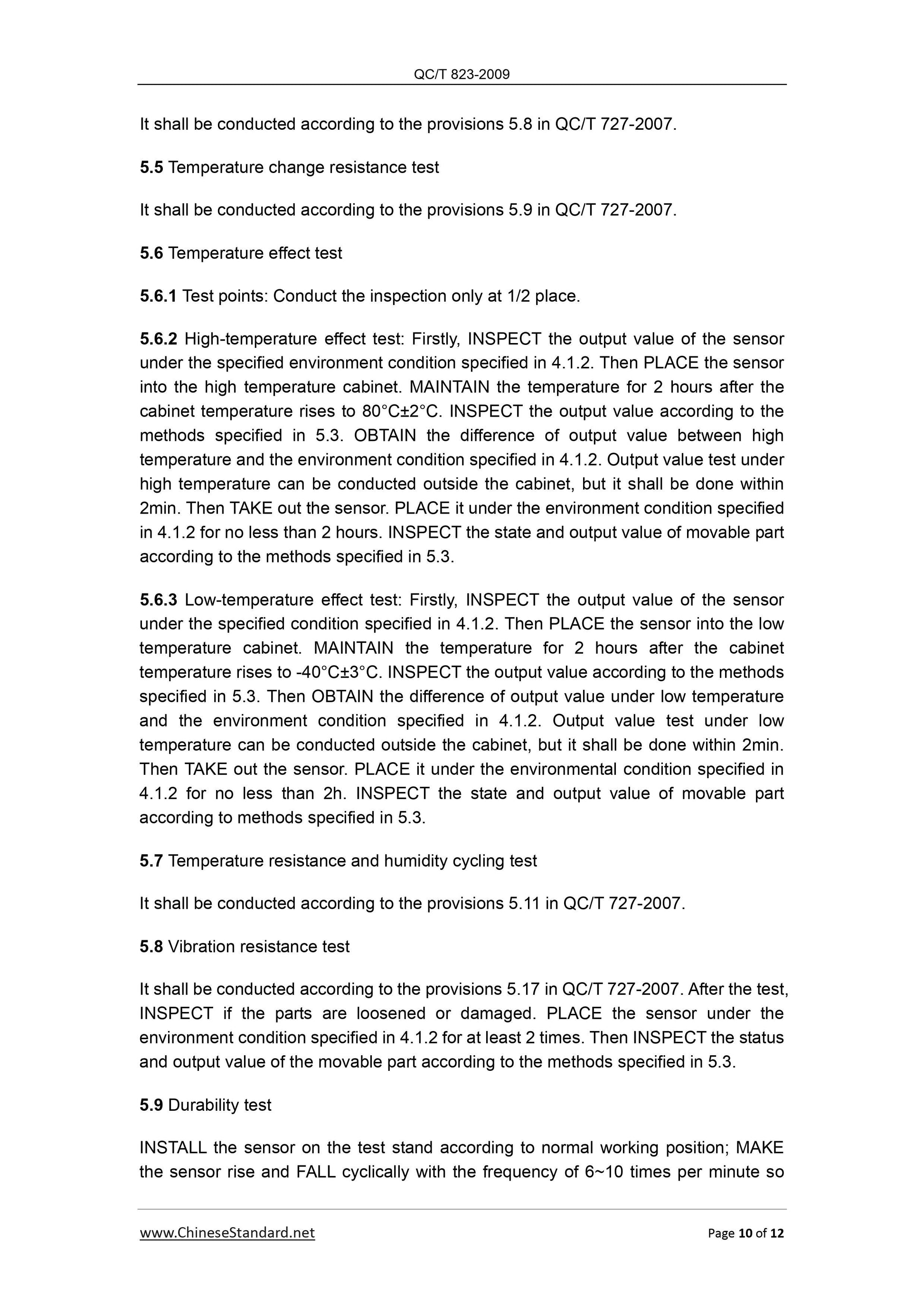 QC/T 823-2009 Page 10