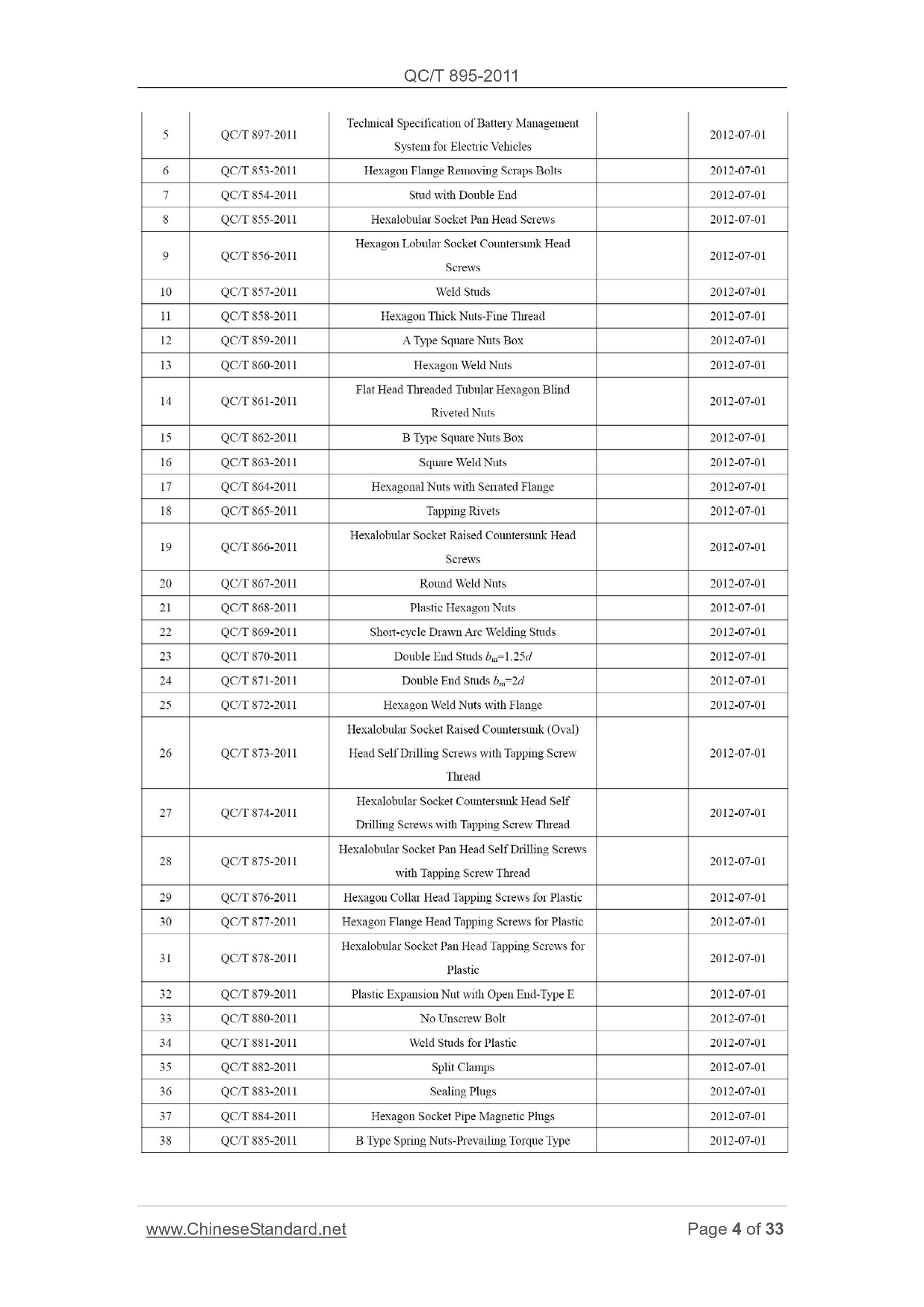 QC/T 895-2011 Page 4