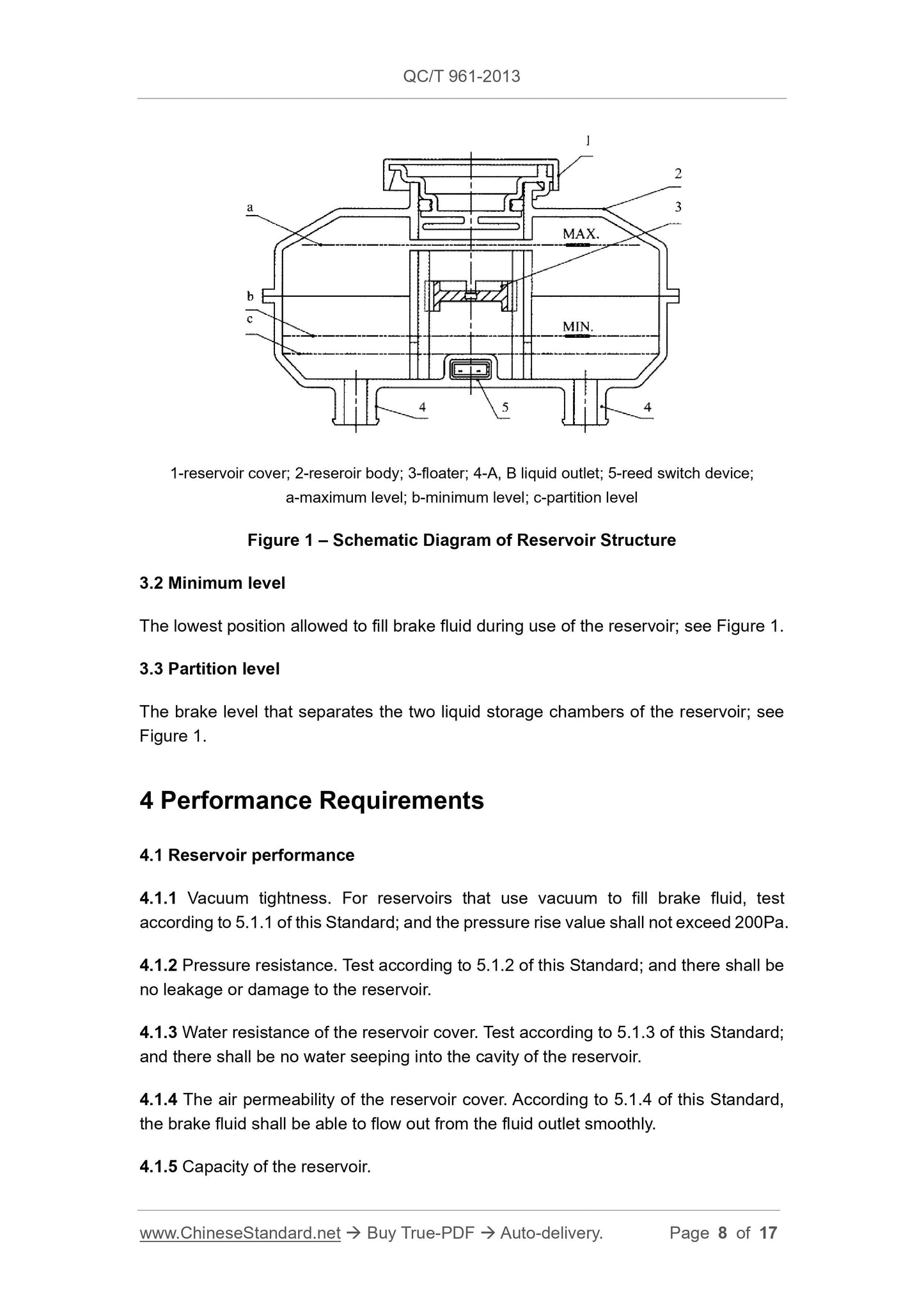 QC/T 961-2013 Page 8