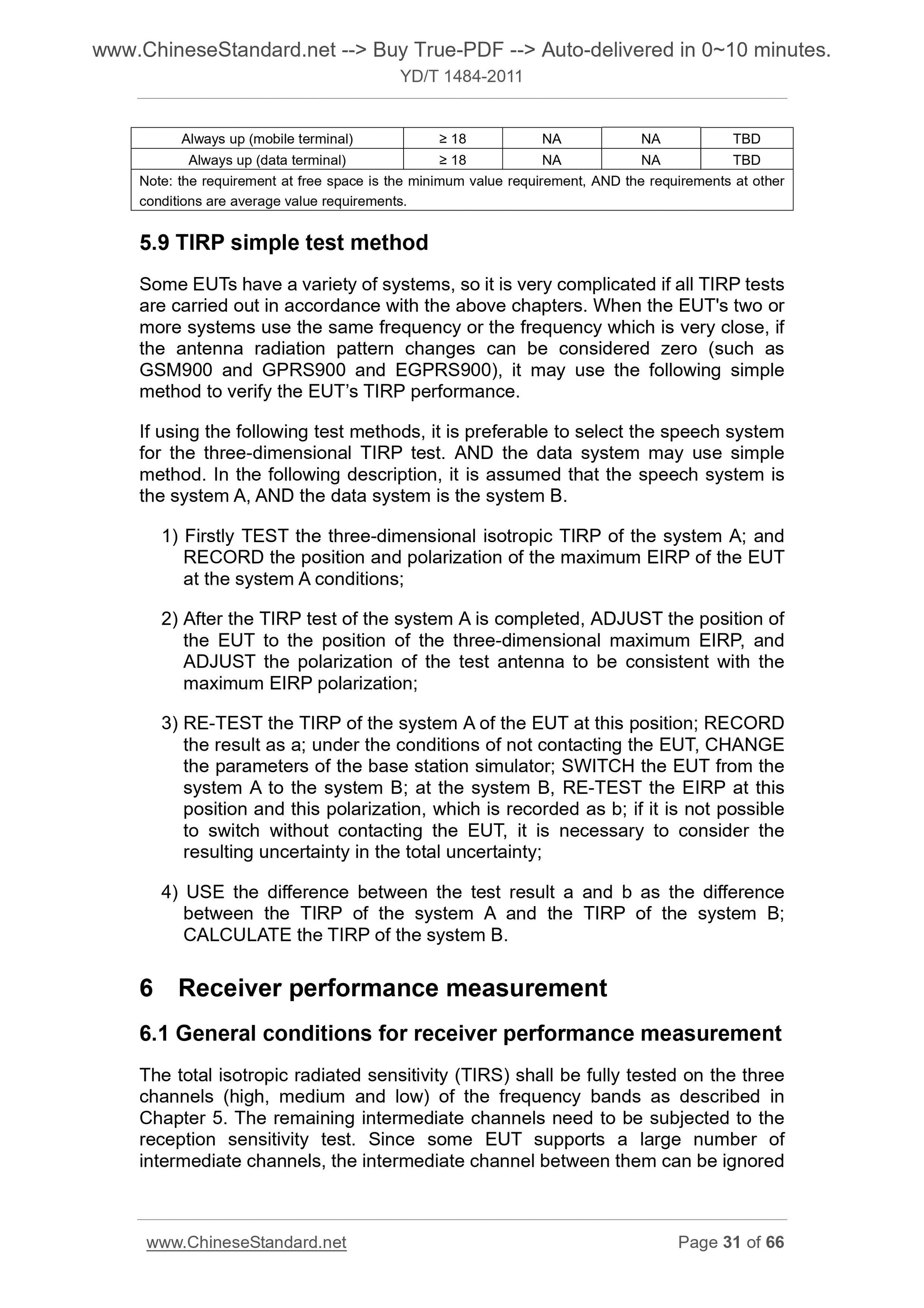 YD/T 1484-2011 Page 10