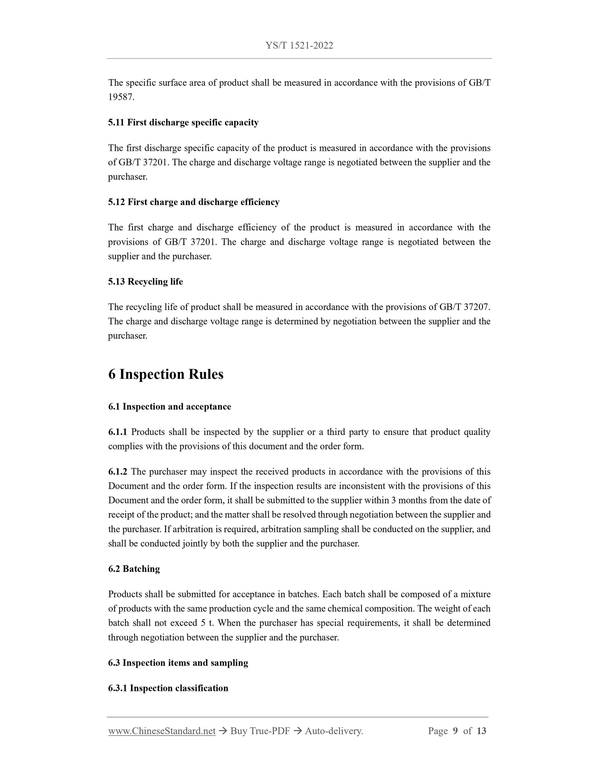 YS/T 1521-2022 Page 6