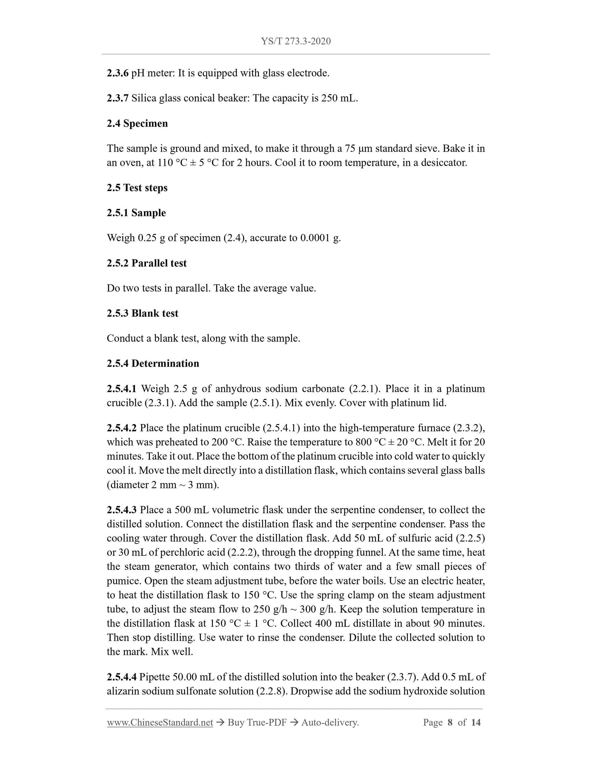 YS/T 273.3-2020 Page 5