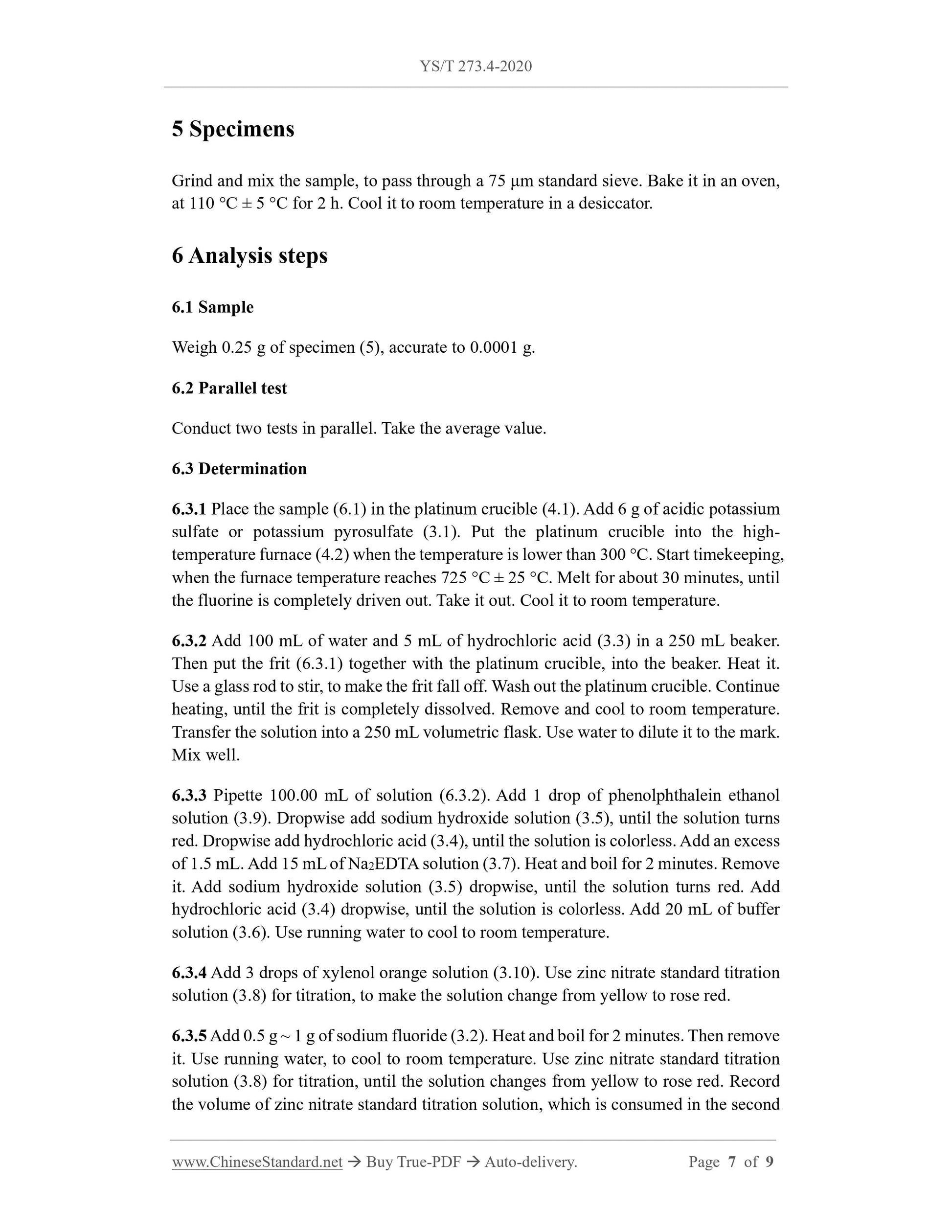 YS/T 273.4-2020 Page 4
