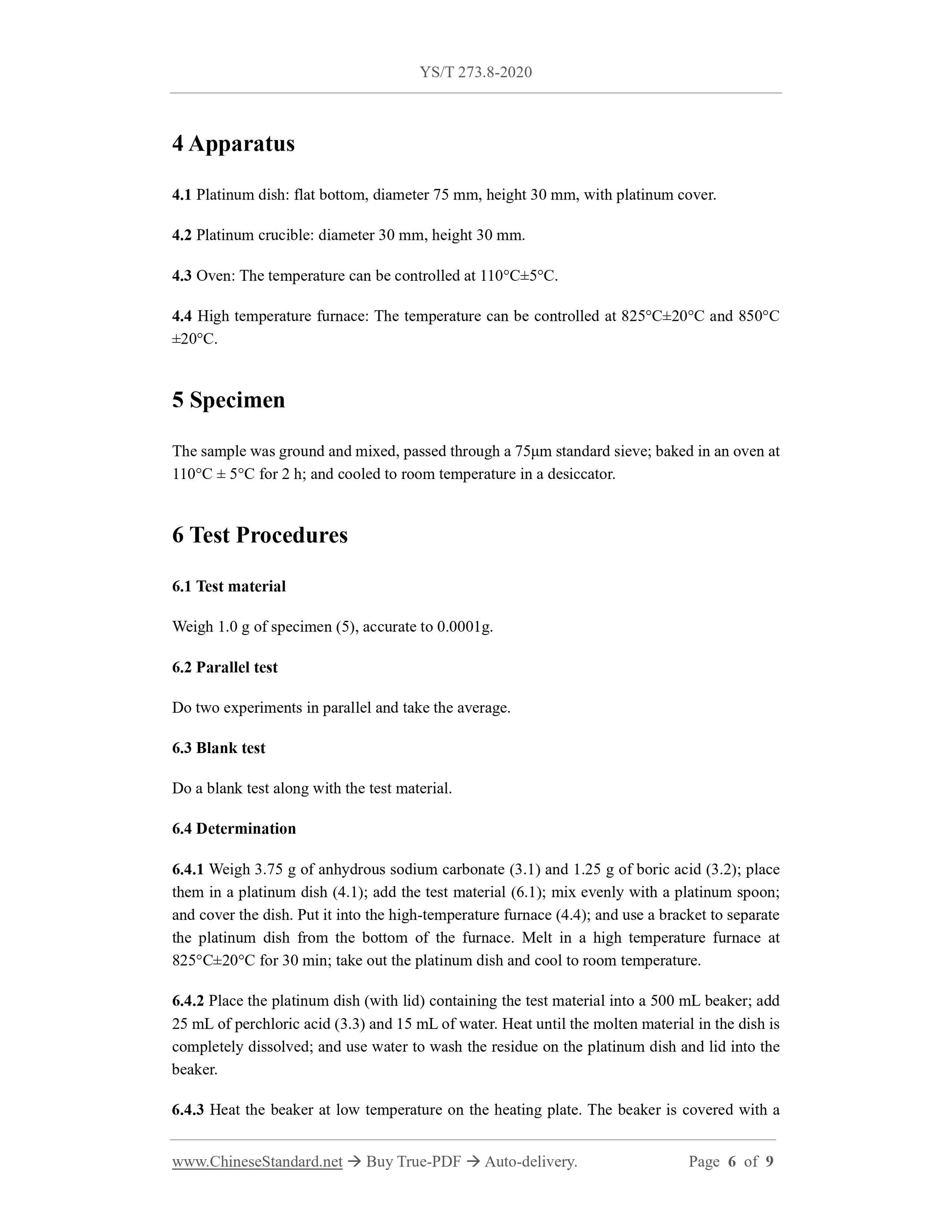 YS/T 273.8-2020 Page 4