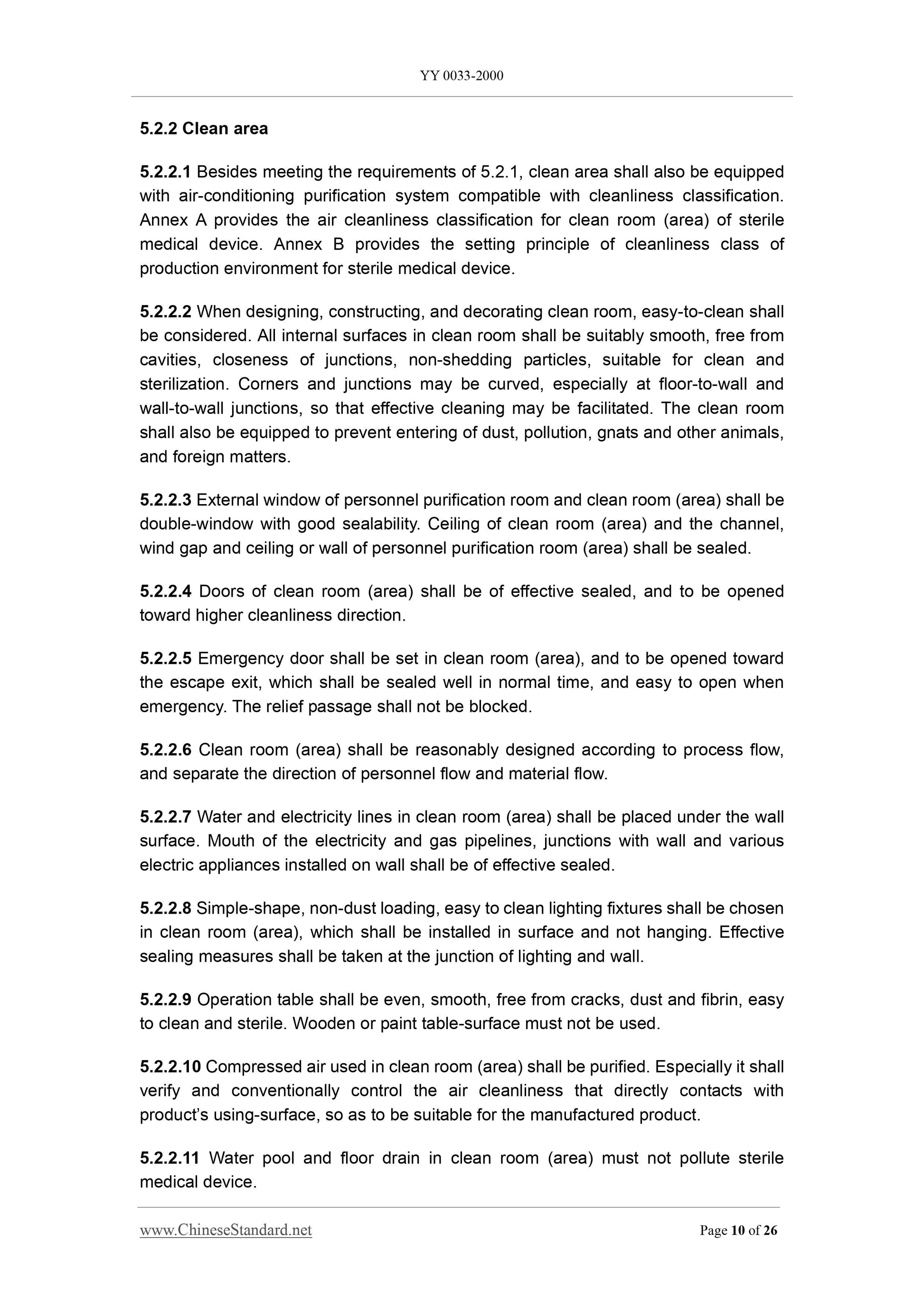 YY 0033-2000 Page 10