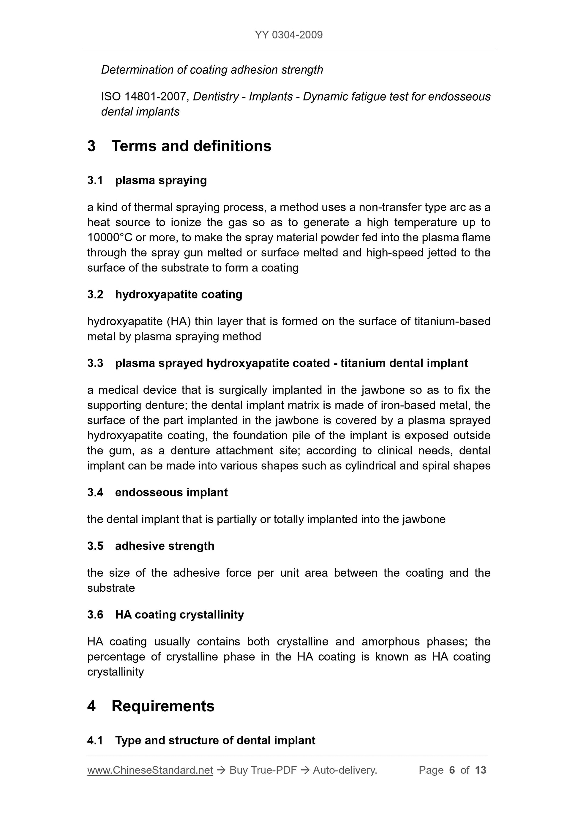 YY 0304-2009 Page 6