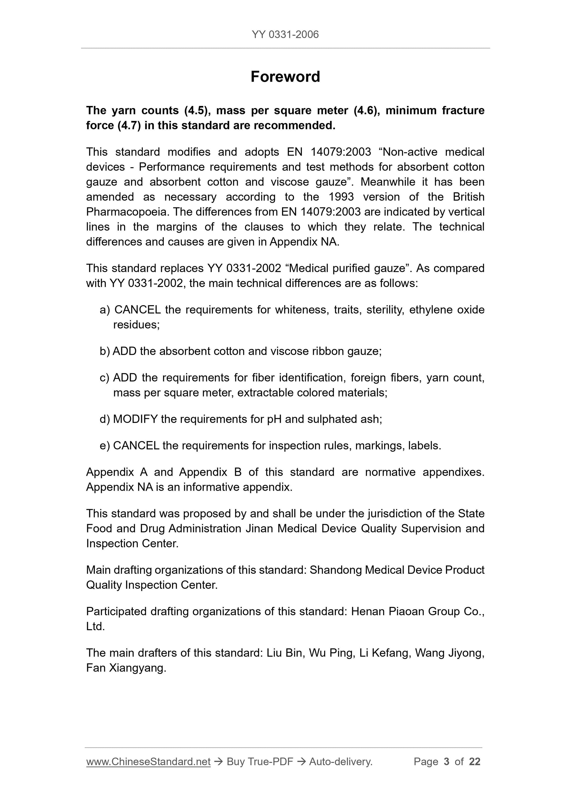 YY 0331-2006 Page 3