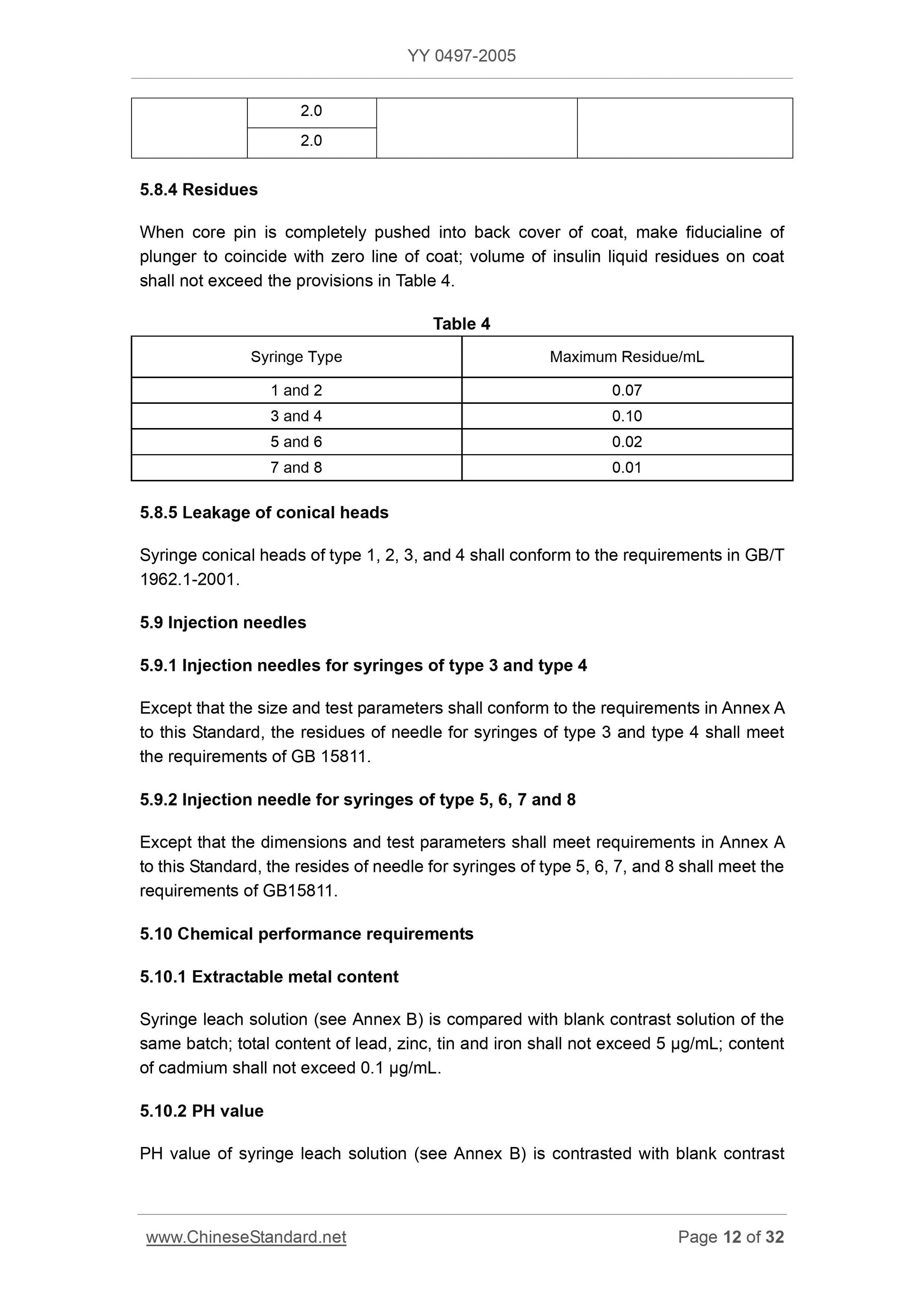 YY 0497-2005 Page 12