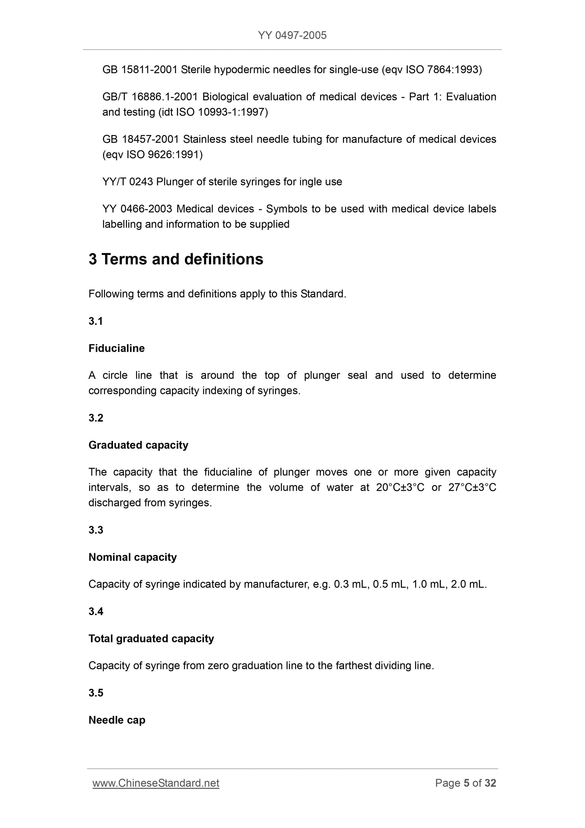 YY 0497-2005 Page 5