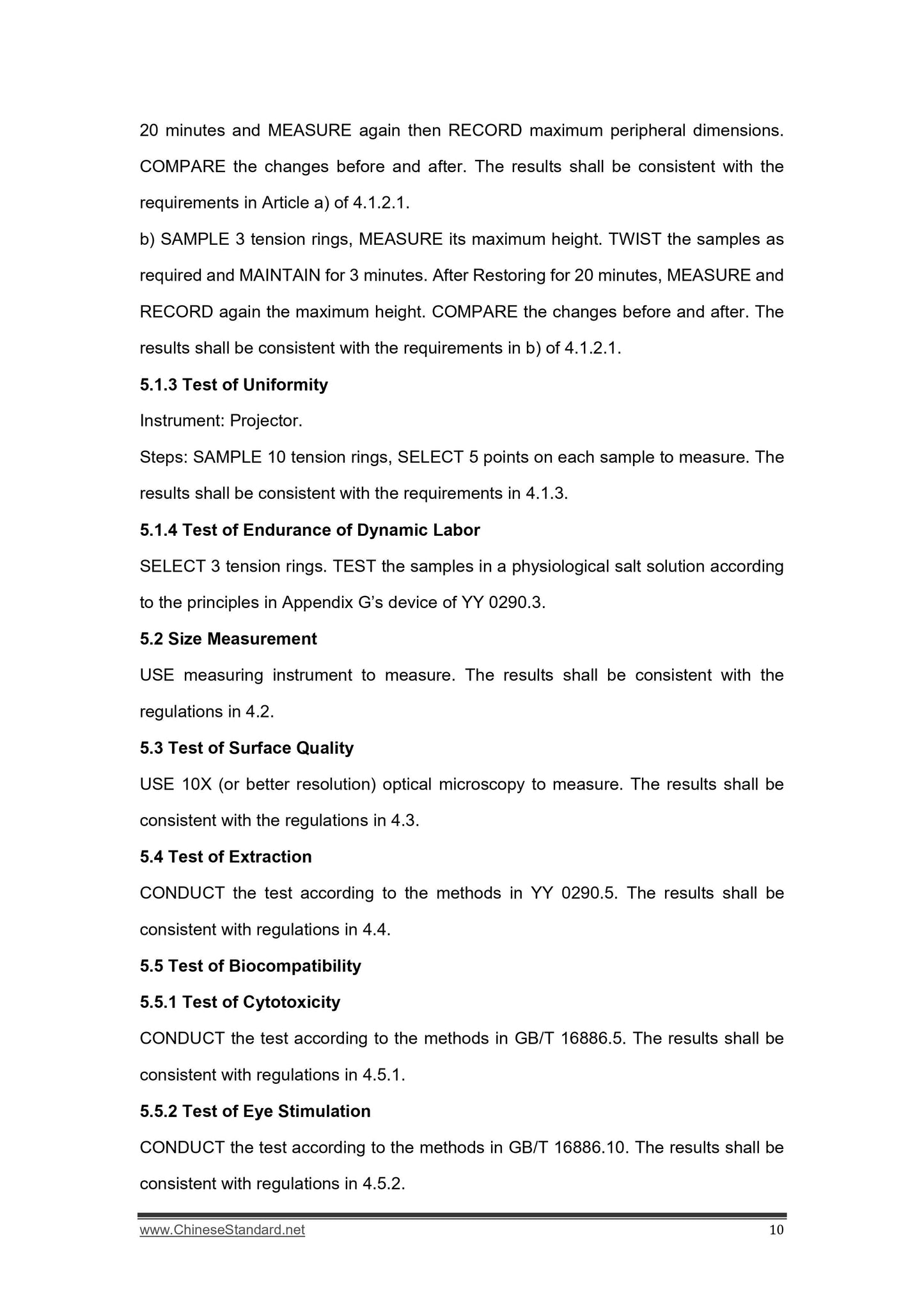 YY 0762-2009 Page 10