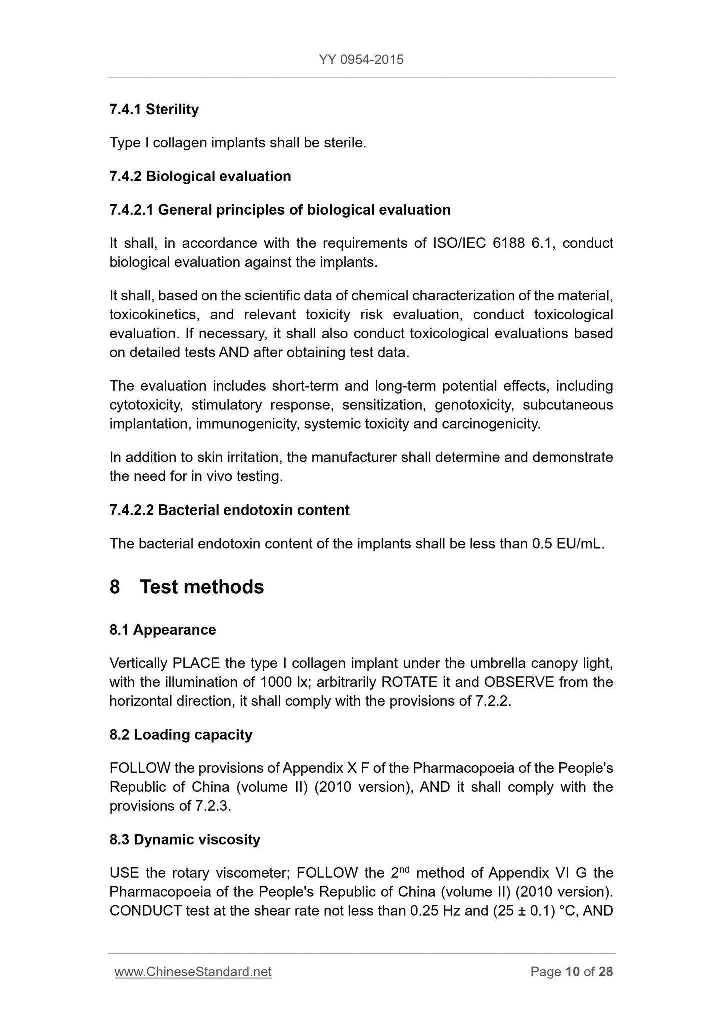 YY 0954-2015 Page 10