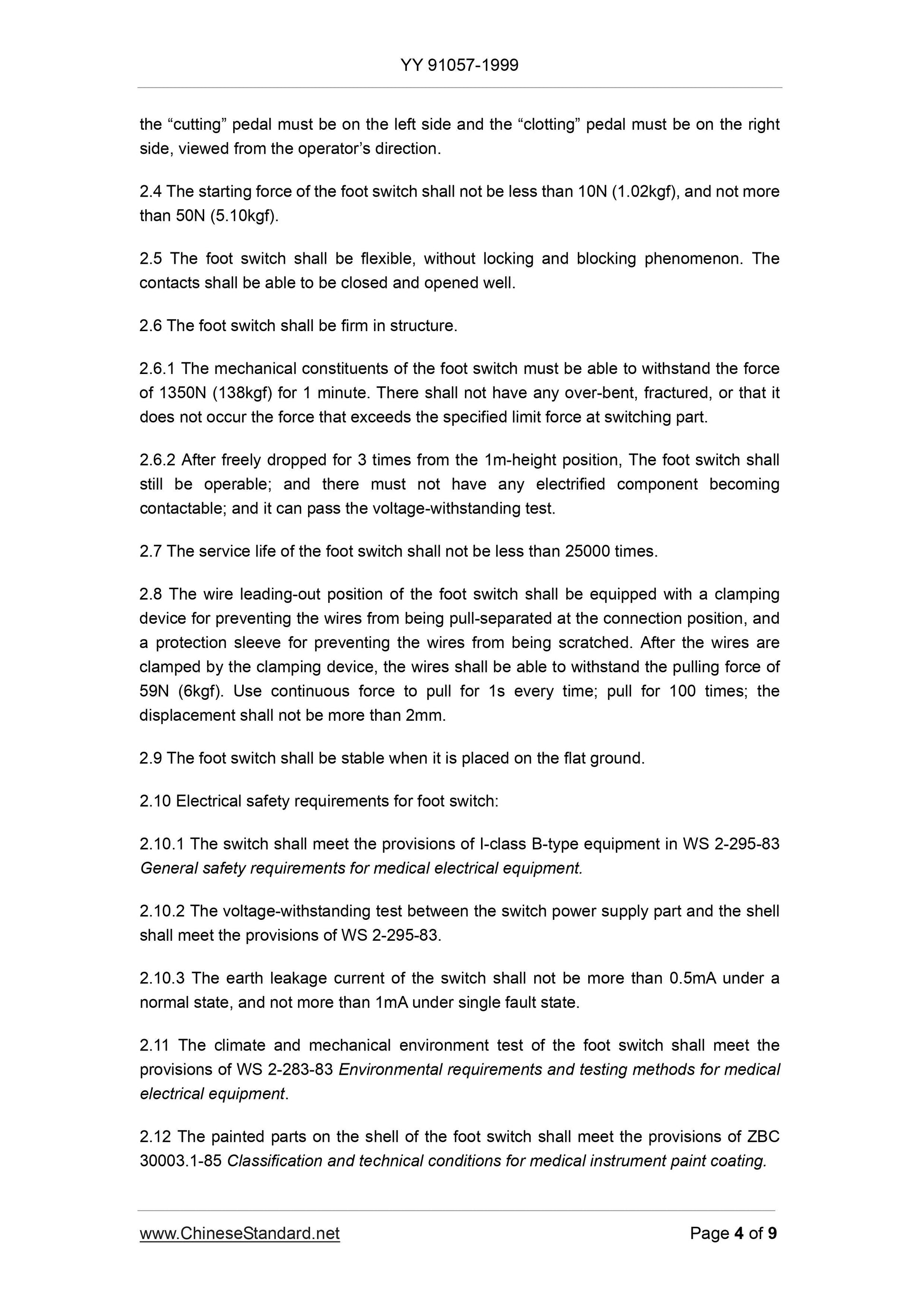 YY 91057-1999 Page 4