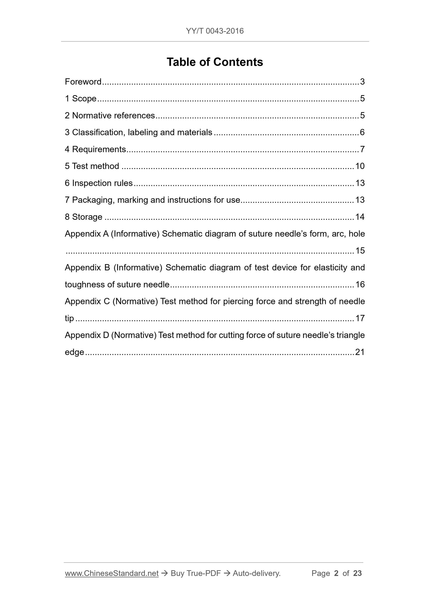 YY/T 0043-2016 Page 2