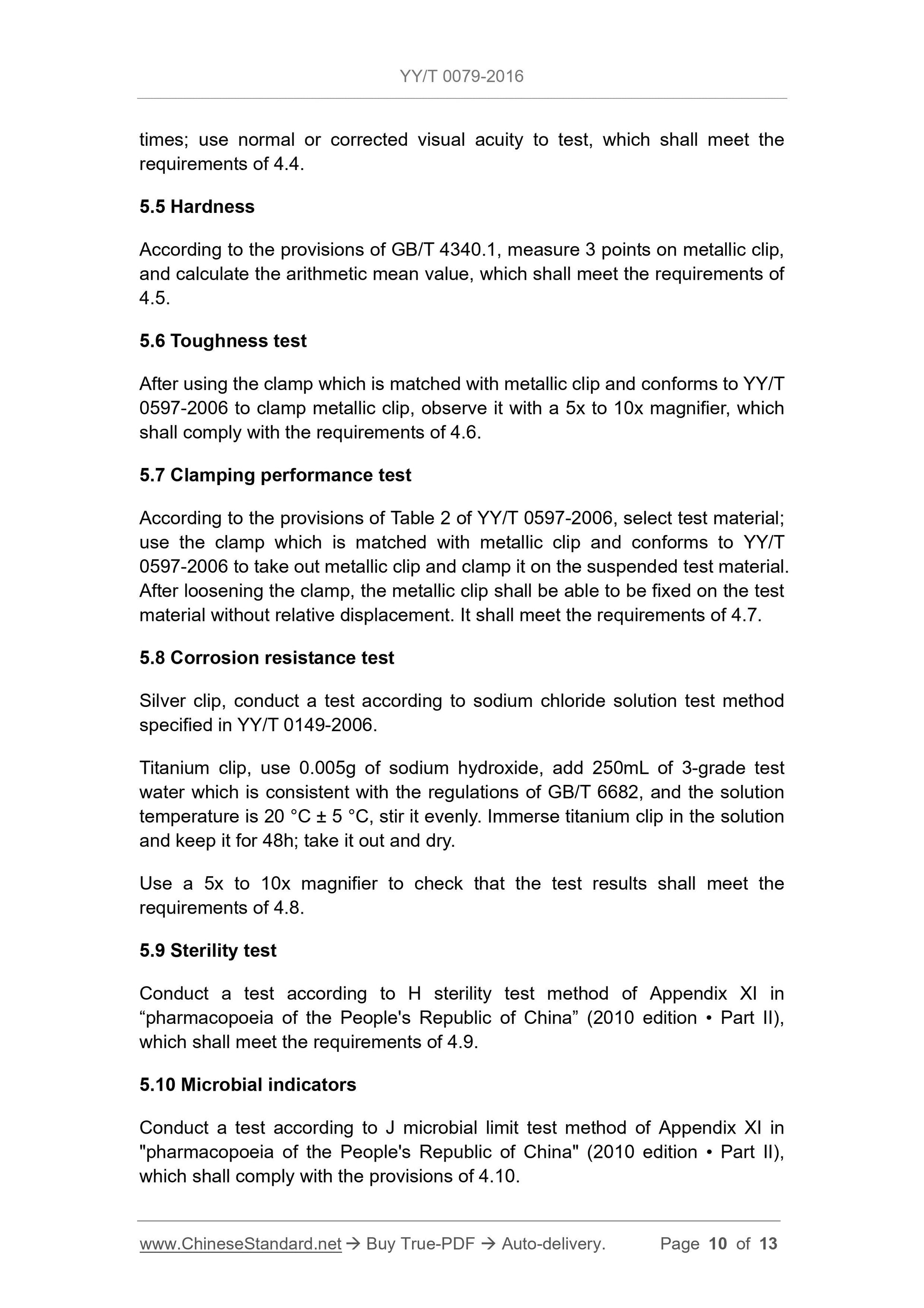 YY/T 0079-2016 Page 10