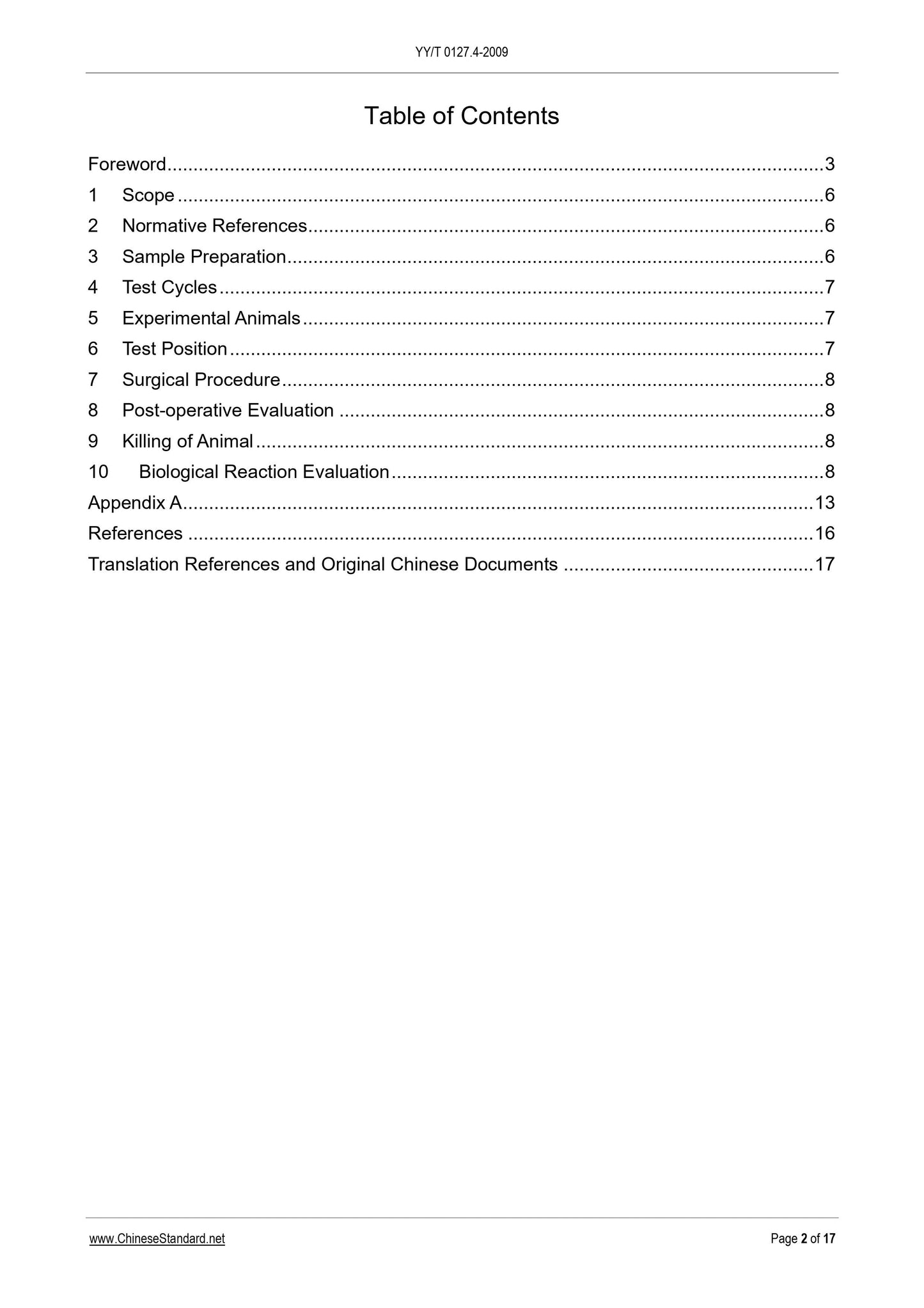 YY/T 0127.4-2009 Page 2