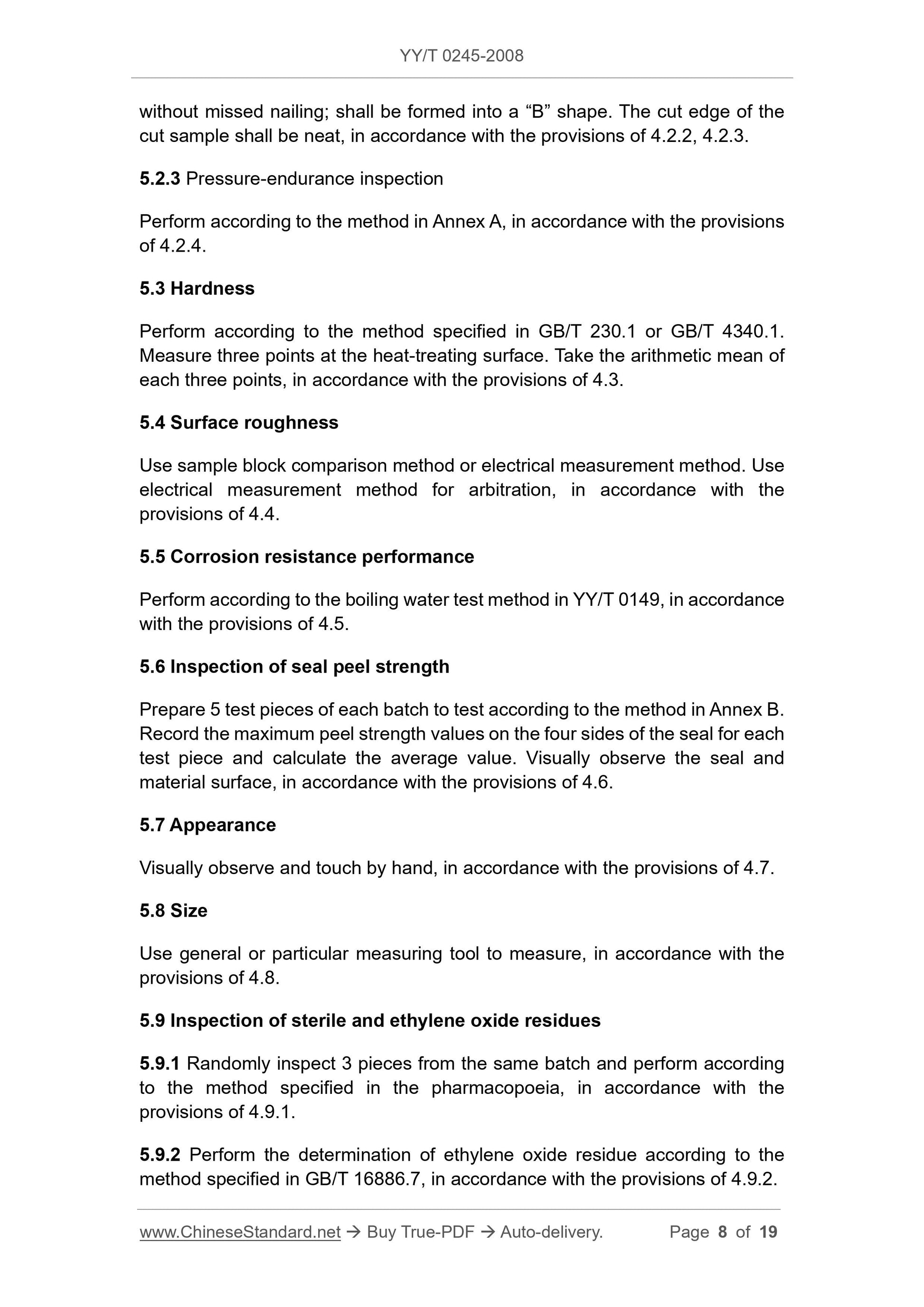 YY/T 0245-2008 Page 8