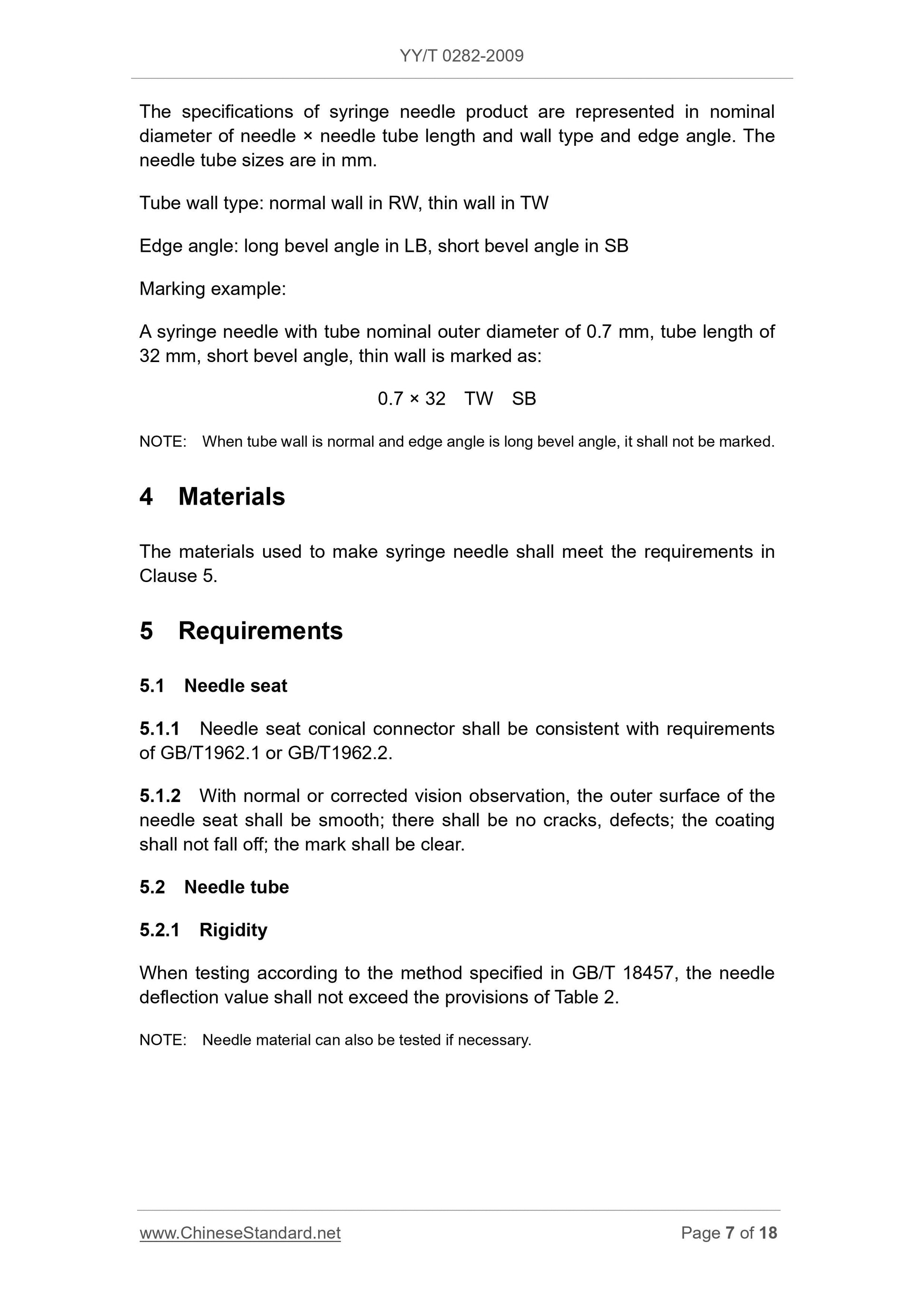 YY/T 0282-2009 Page 7