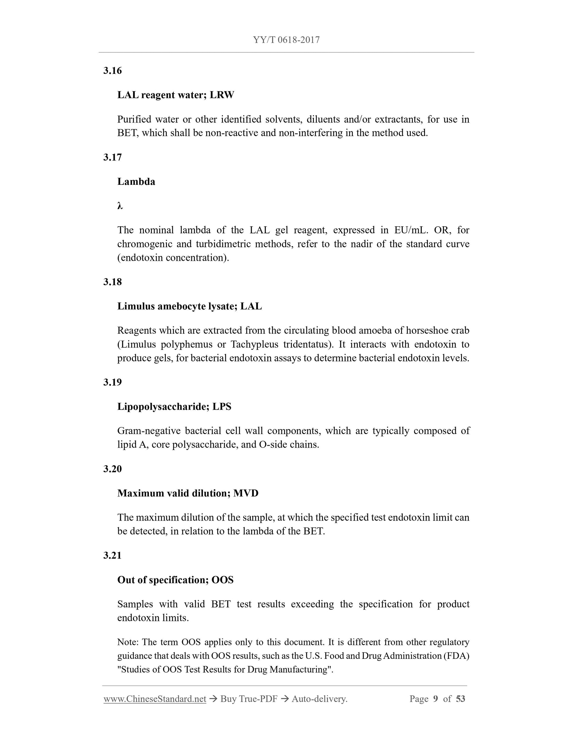YY/T 0618-2017 Page 9