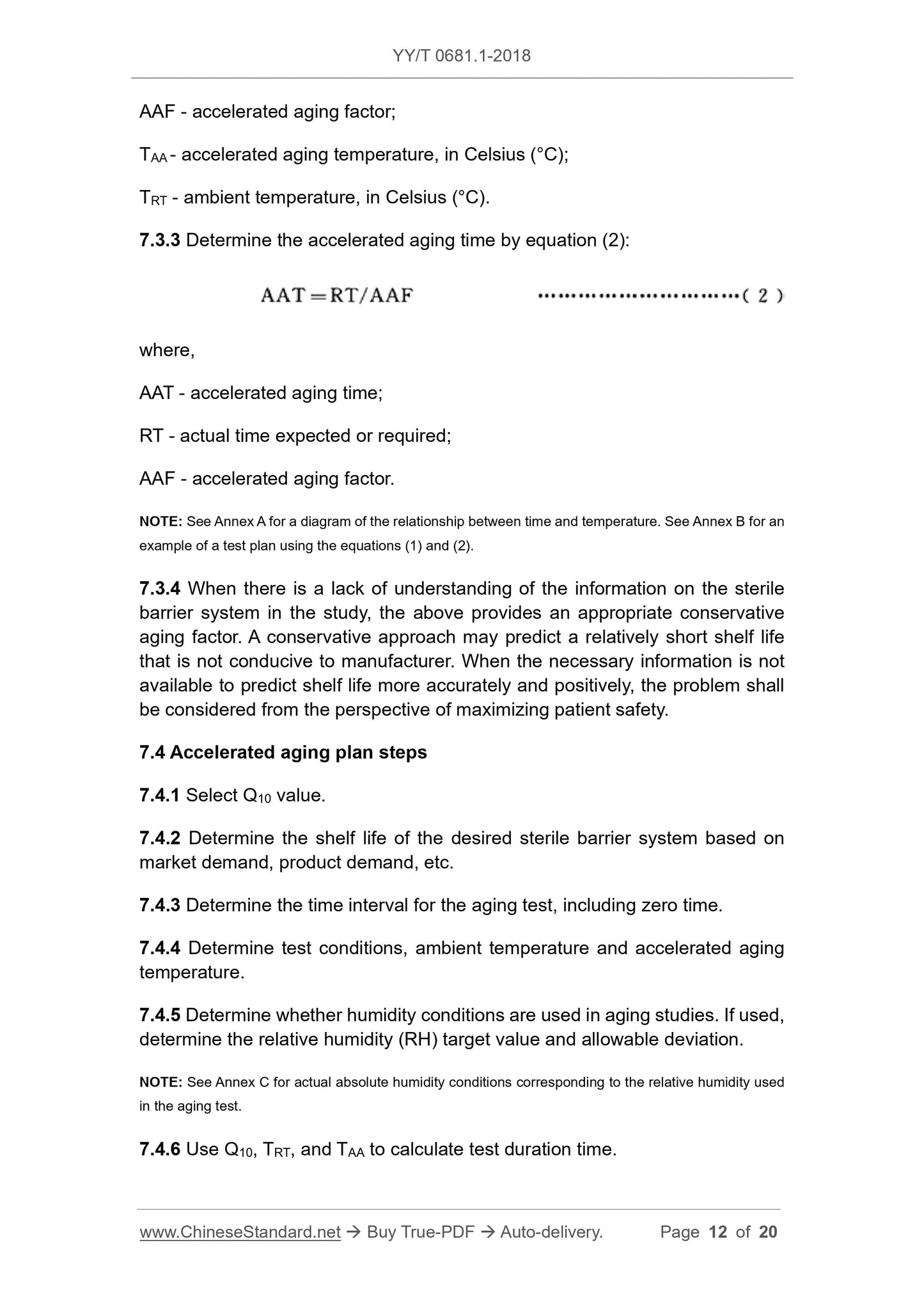 YY/T 0681.1-2018 Page 12