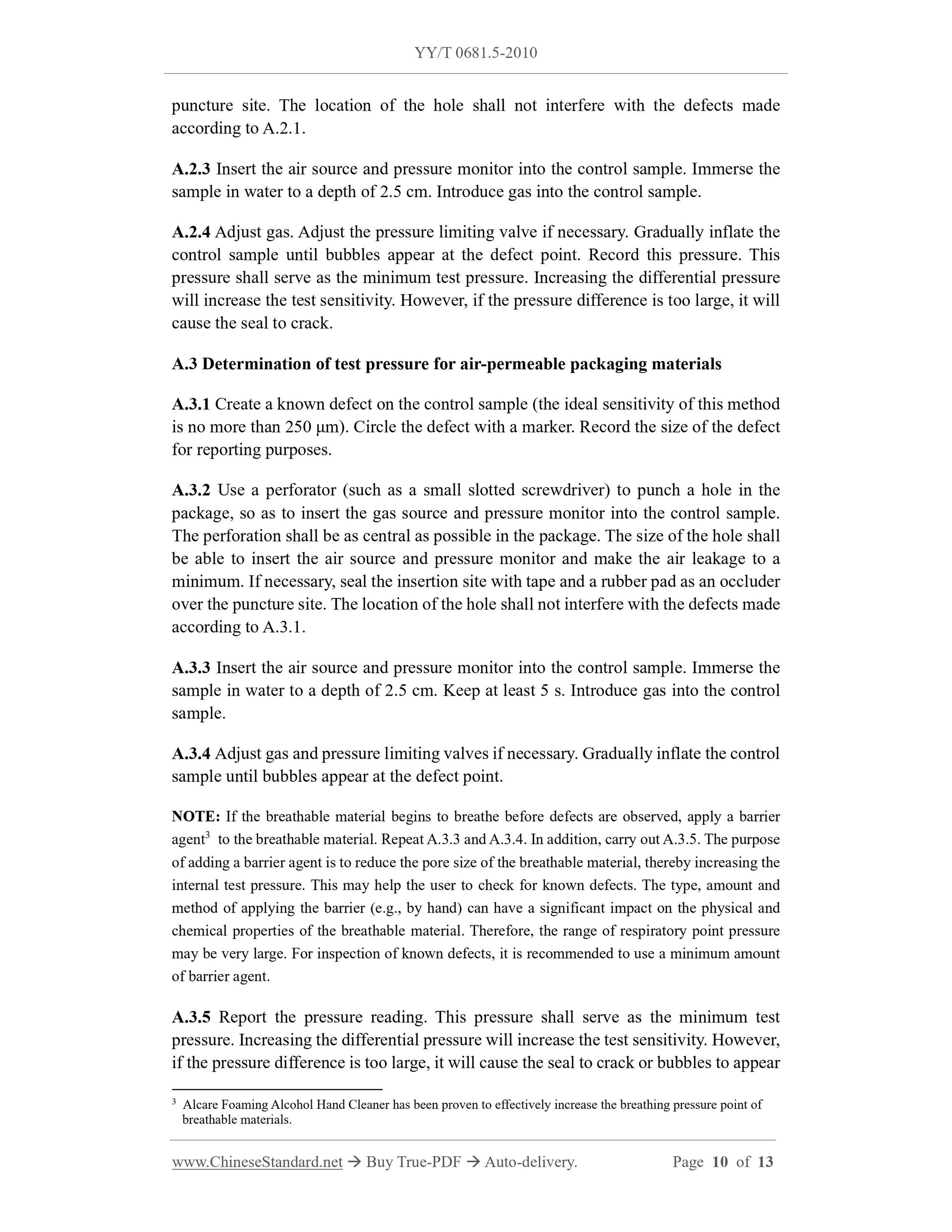 YY/T 0681.5-2010 Page 10