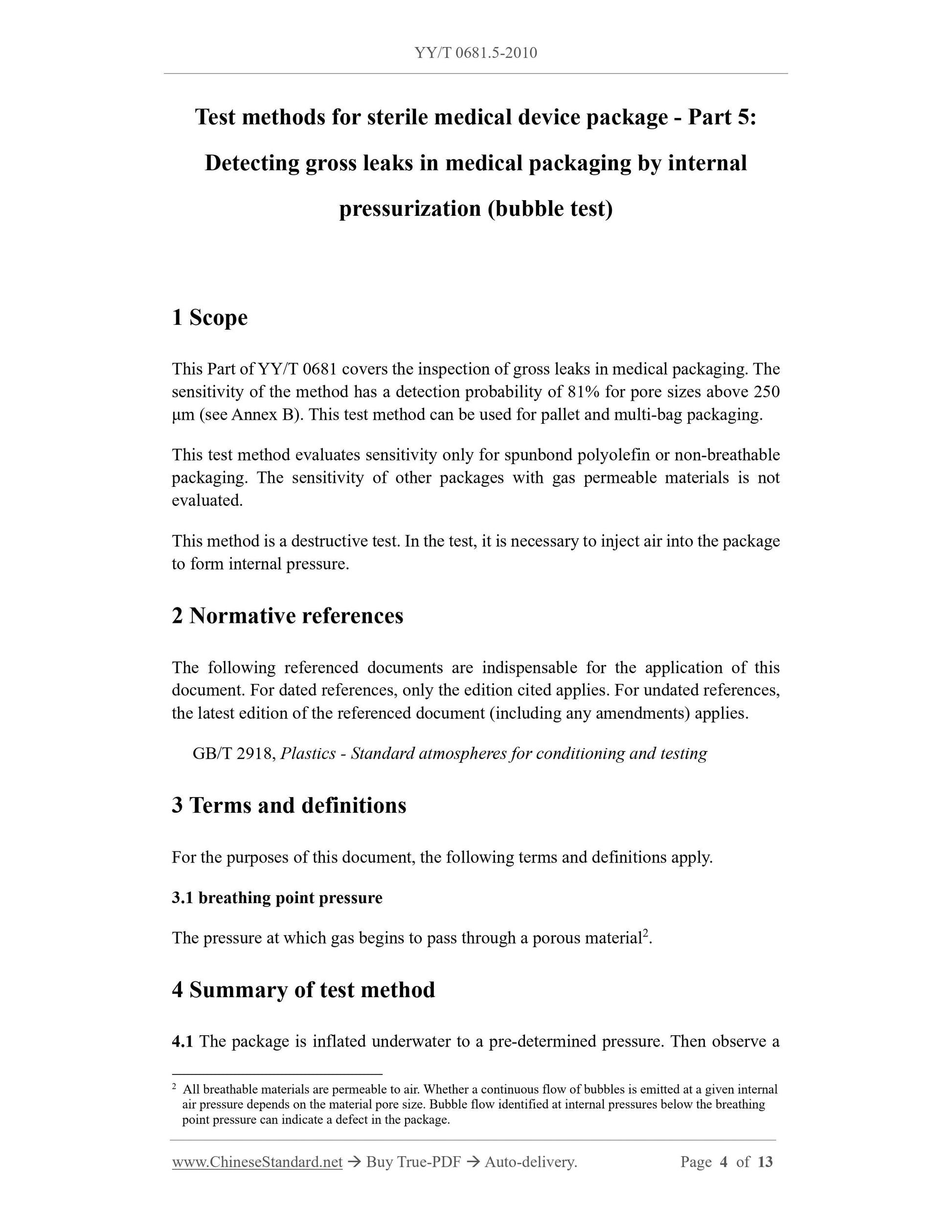 YY/T 0681.5-2010 Page 4
