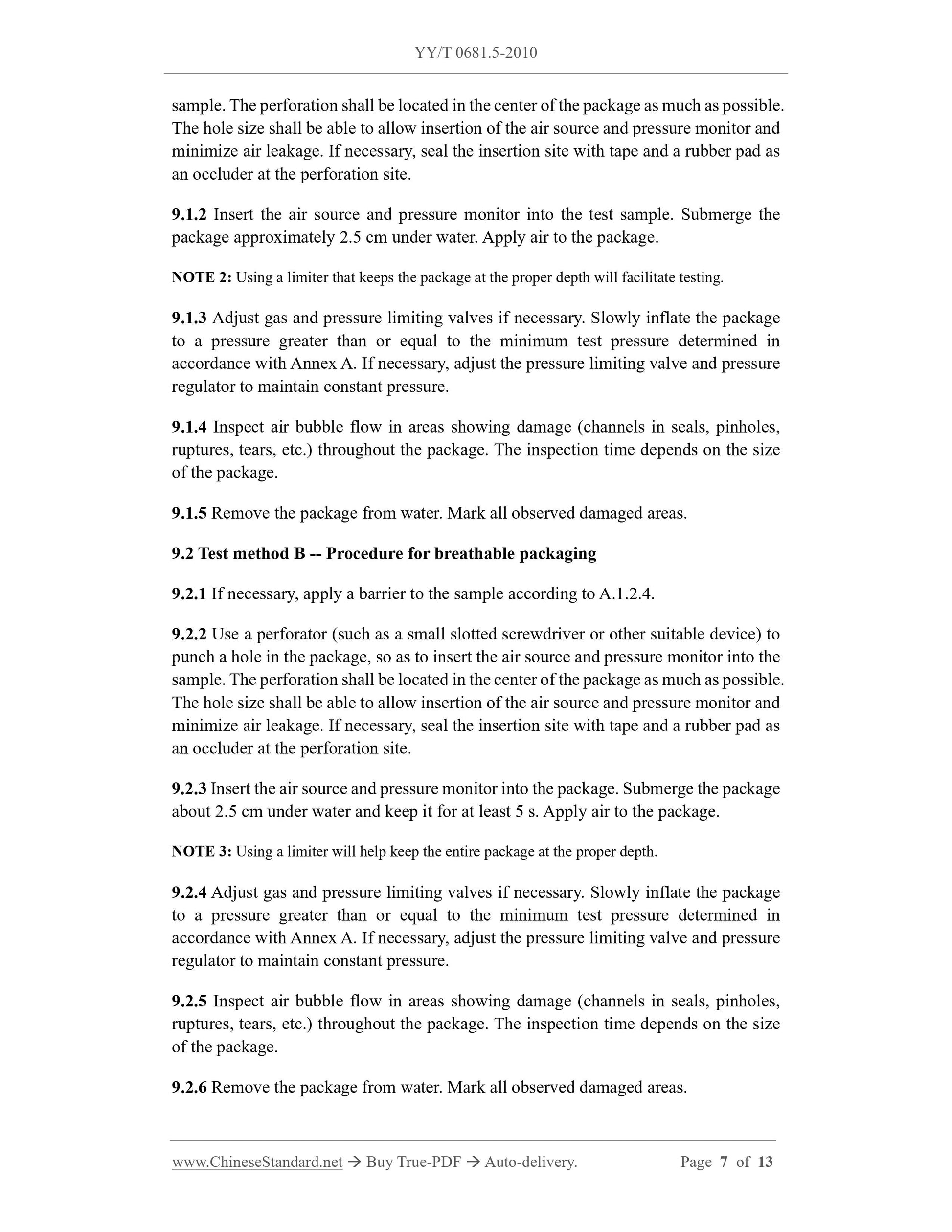YY/T 0681.5-2010 Page 7