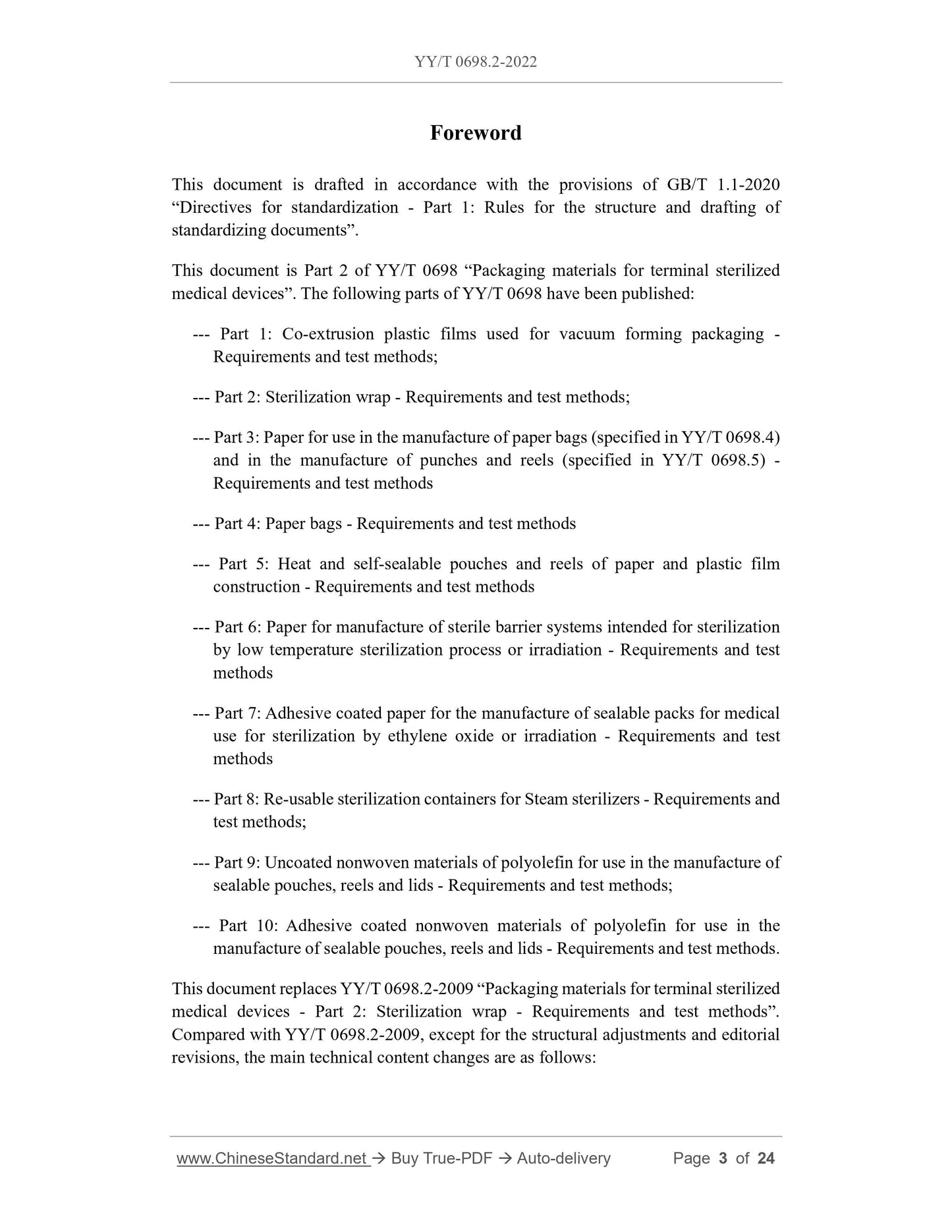 YY/T 0698.2-2022 Page 3