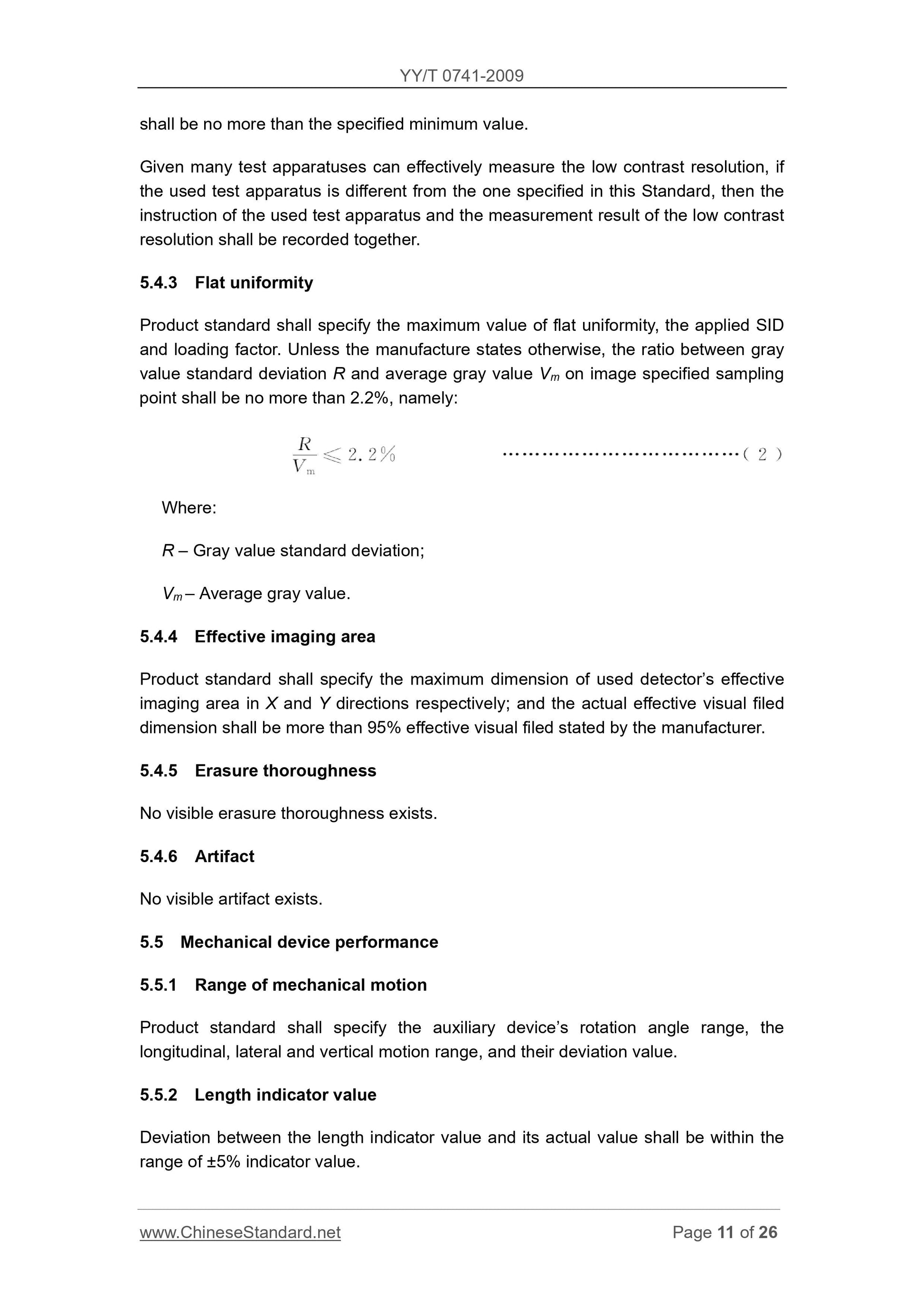 YY/T 0741-2009 Page 11