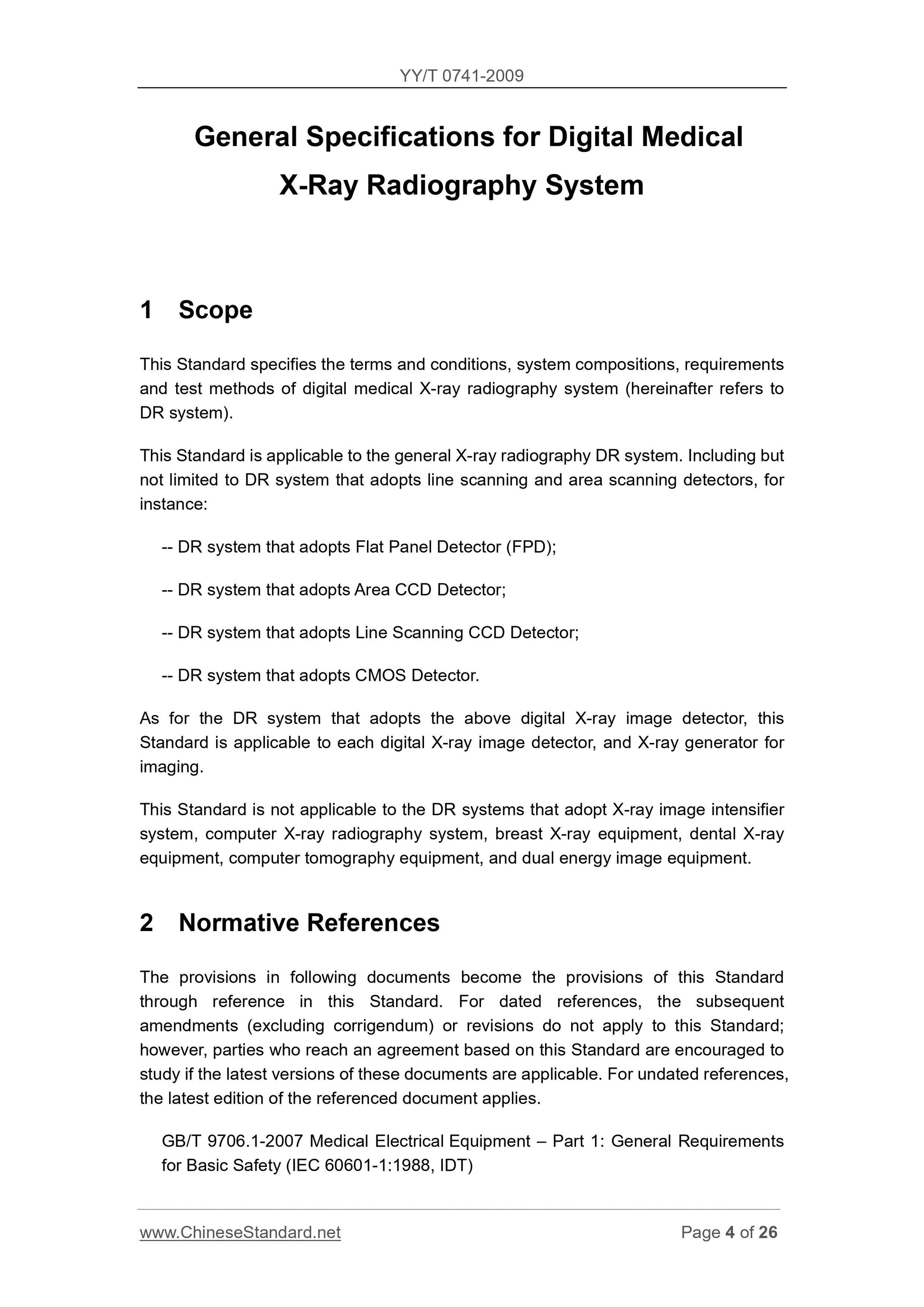 YY/T 0741-2009 Page 4