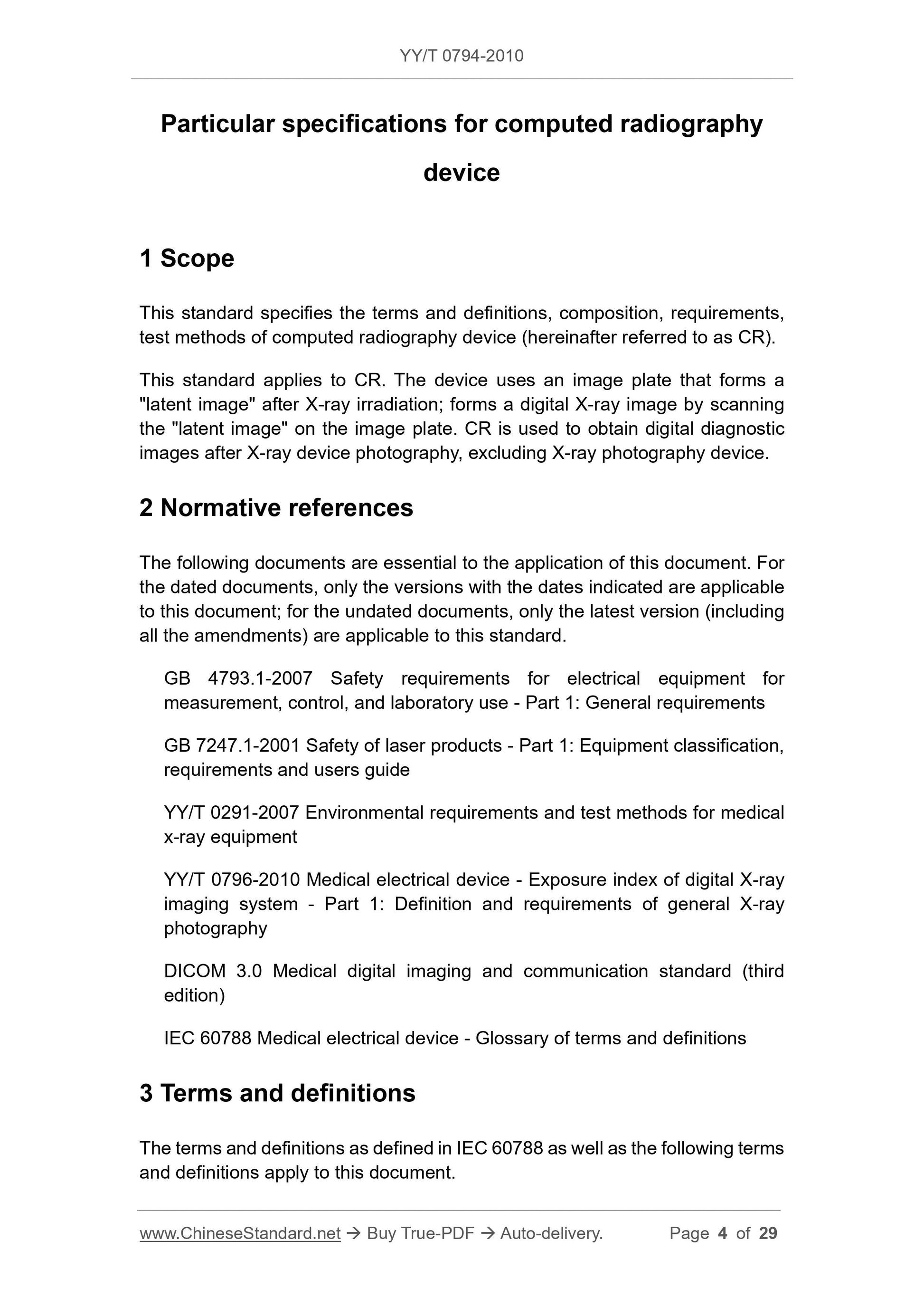 YY/T 0794-2010 Page 4