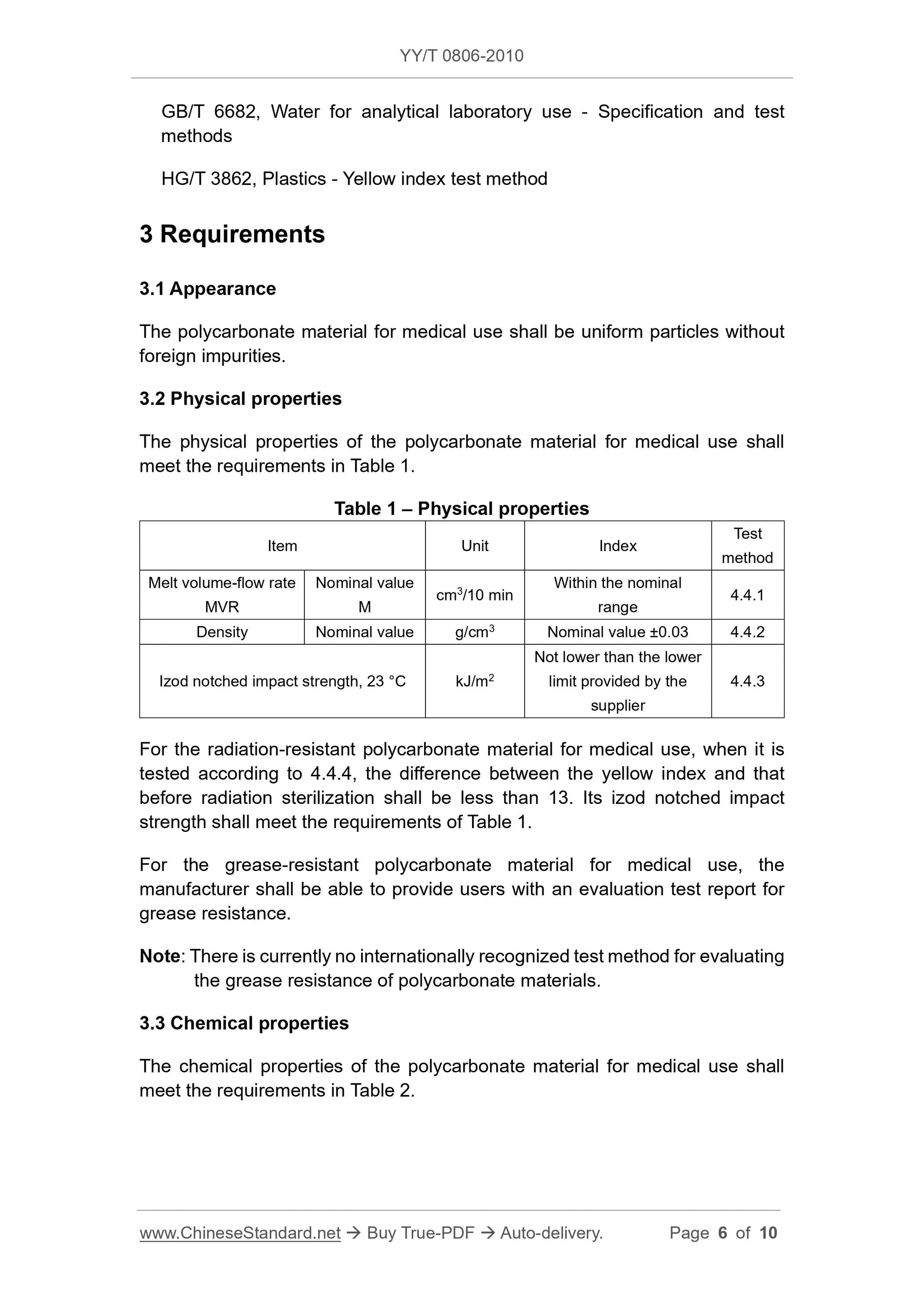 YY/T 0806-2010 Page 6
