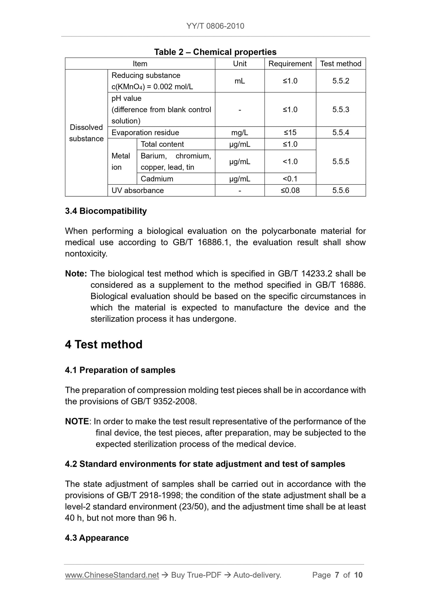 YY/T 0806-2010 Page 7