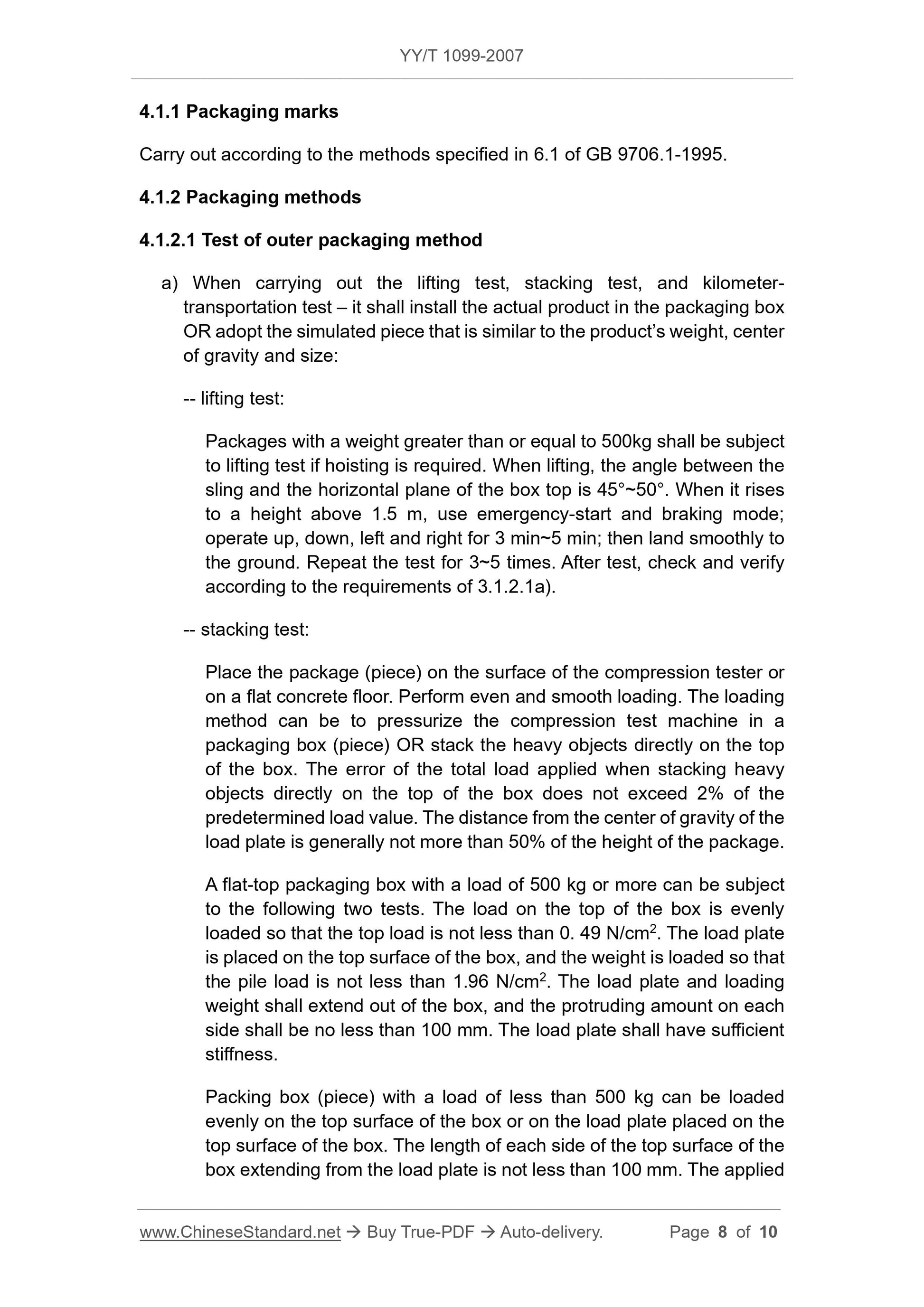 YY/T 1099-2007 Page 8