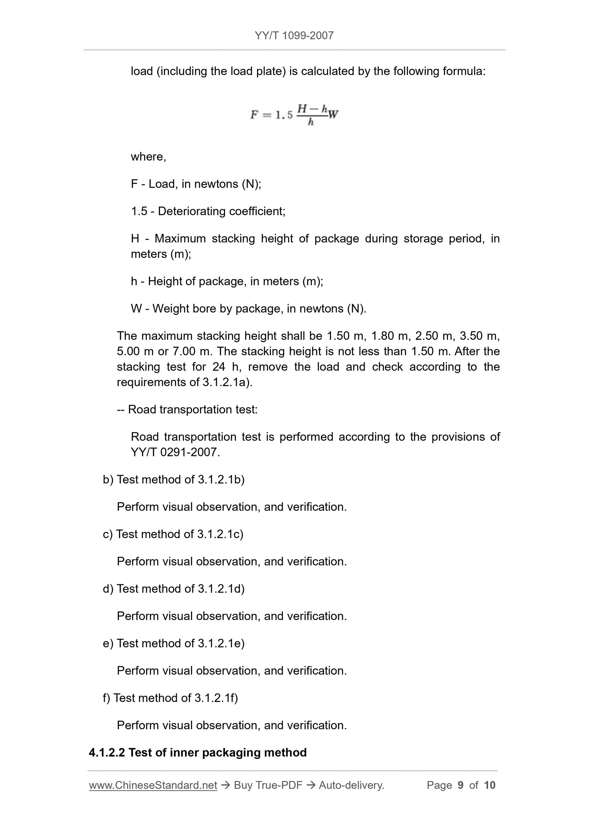 YY/T 1099-2007 Page 9