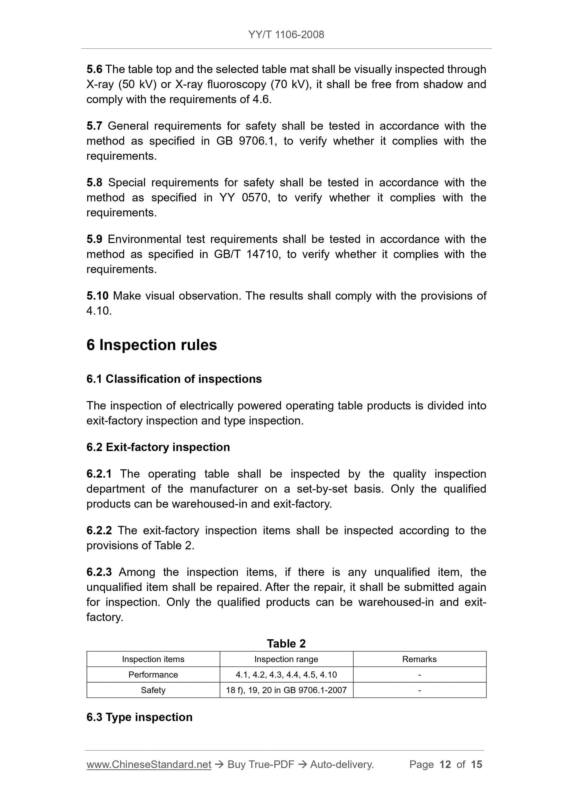YY/T 1106-2008 Page 12