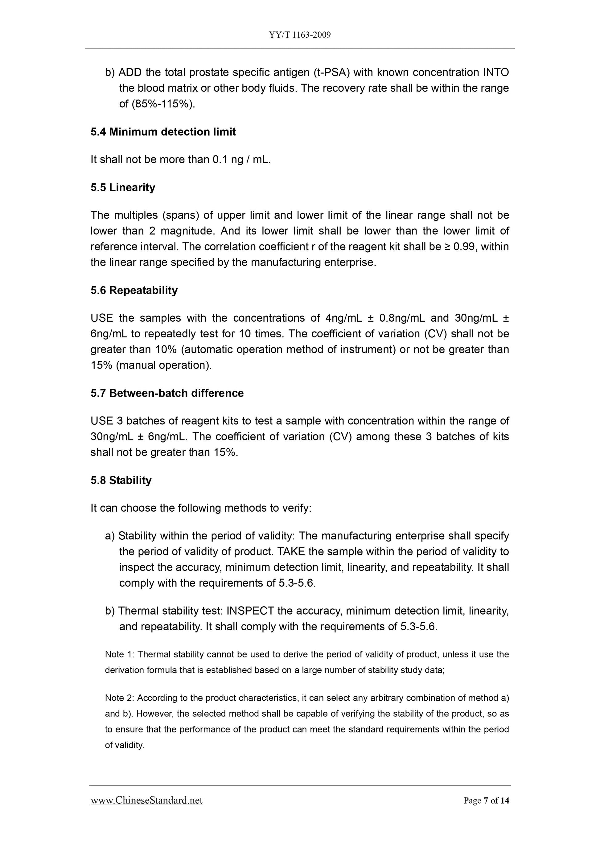 YY/T 1163-2009 Page 7